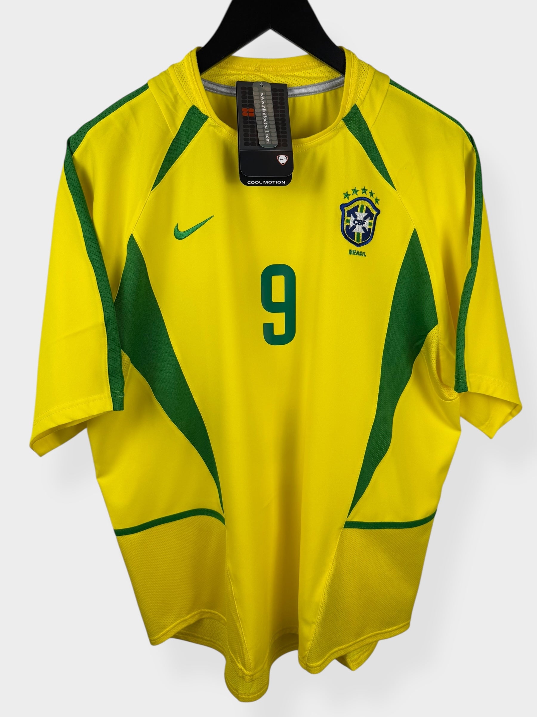 2002-04 BRAZIL HOME SHIRT L - 113382