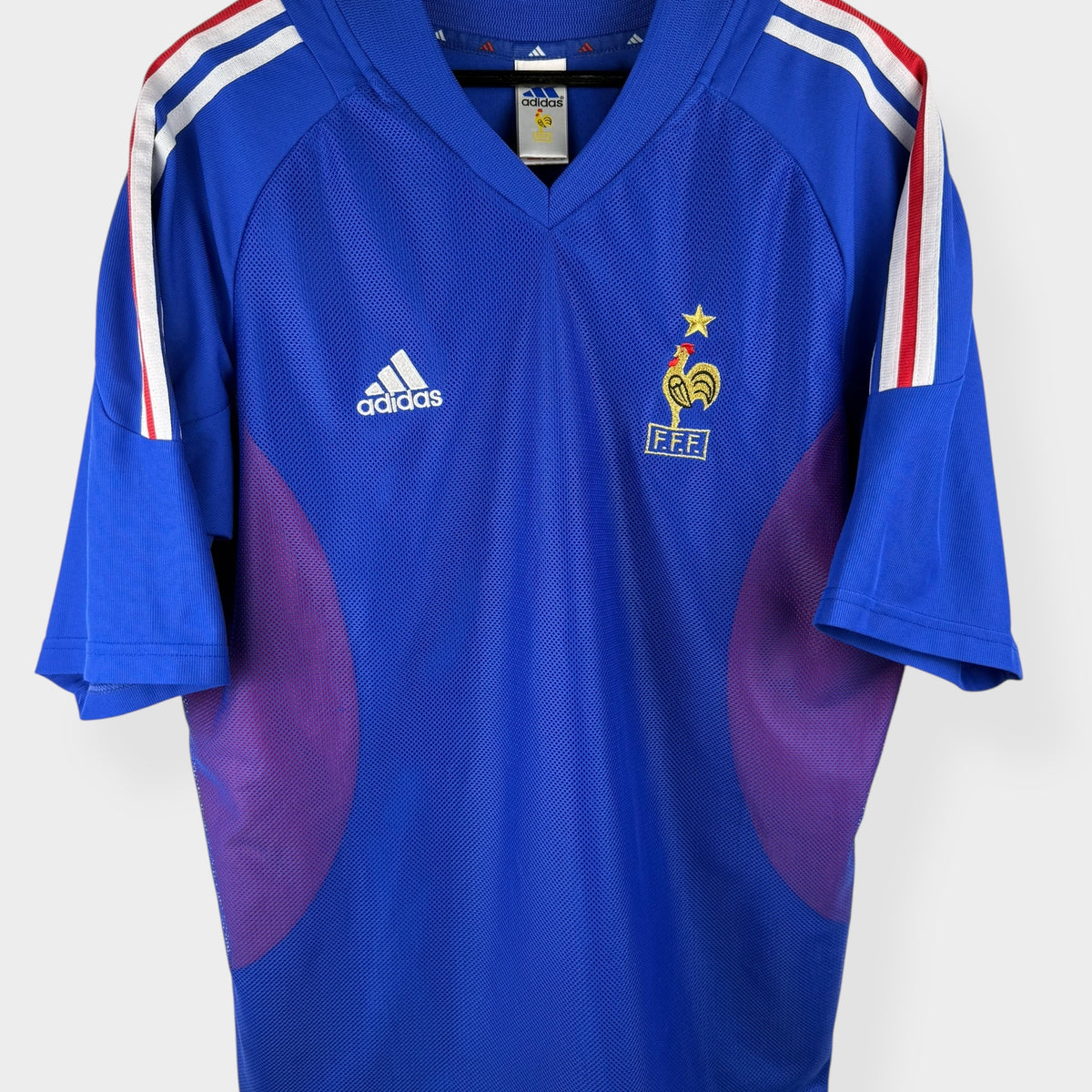 Maillot COUPE de FRANCE porté n°10 rouge 2002 2003 ADIDAS Maillot COUPE de FRANCE porté n°10 rouge 2002 2003 ADIDAS