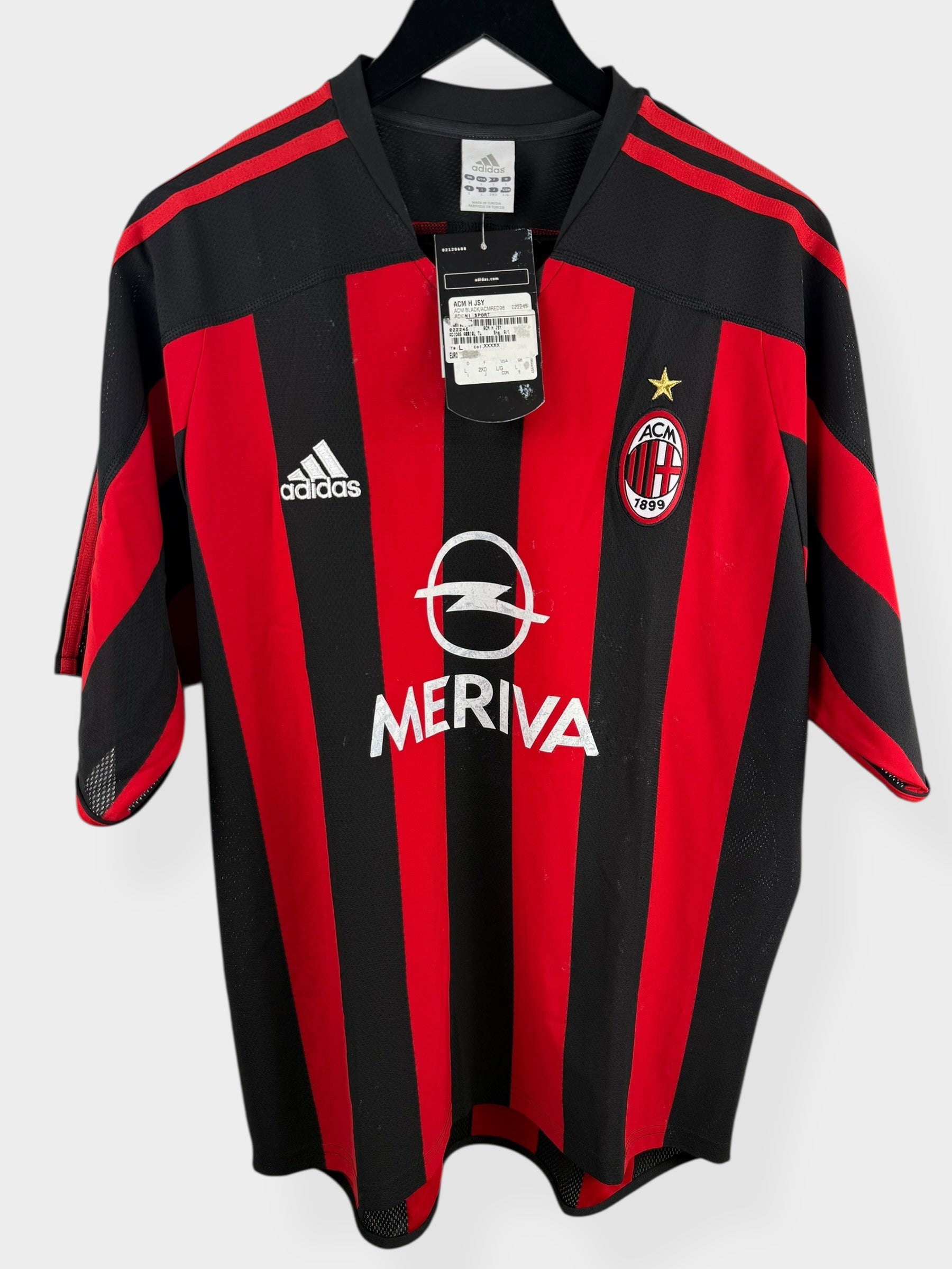 2003-04 AC MILAN HOME SHIRT RIVALDO #10 L - 022245