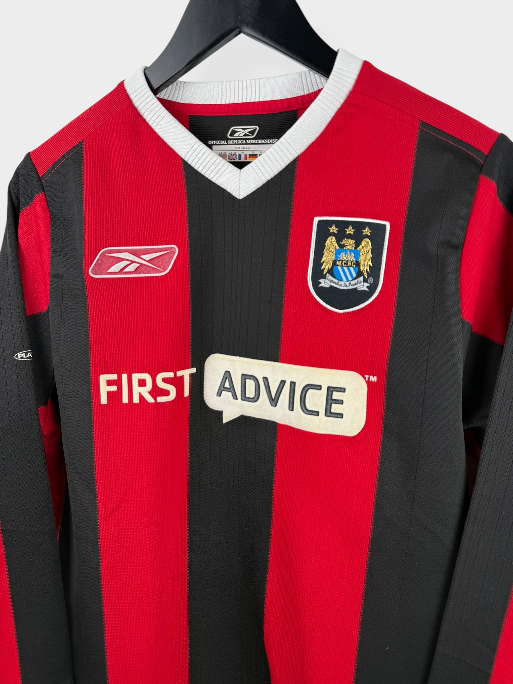 2003-04 MANCHESTER CITY AWAY SHIRT ANELKA #39 S LS
