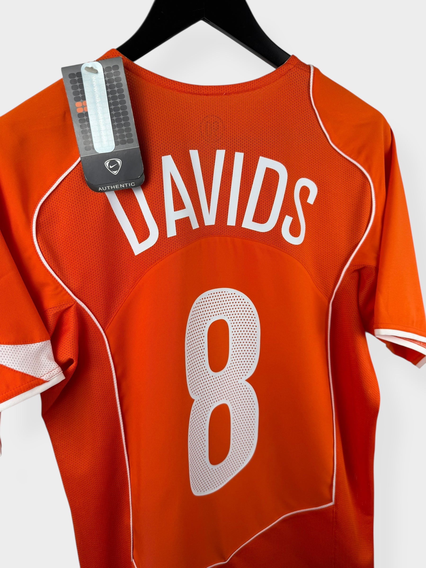 NIKE オランダ代表 DAVIDS 8番 ユニフォーム 2004-06 NETHERLANDS HOME SHIRT DAVIDS #8 S - 116606