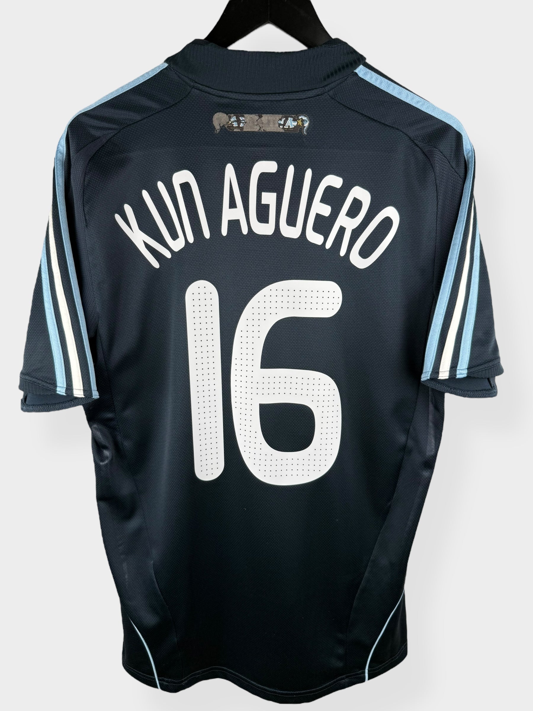 2007-08 ARGENTINA AWAY SHIRT KUN AGUERO M - 623794
