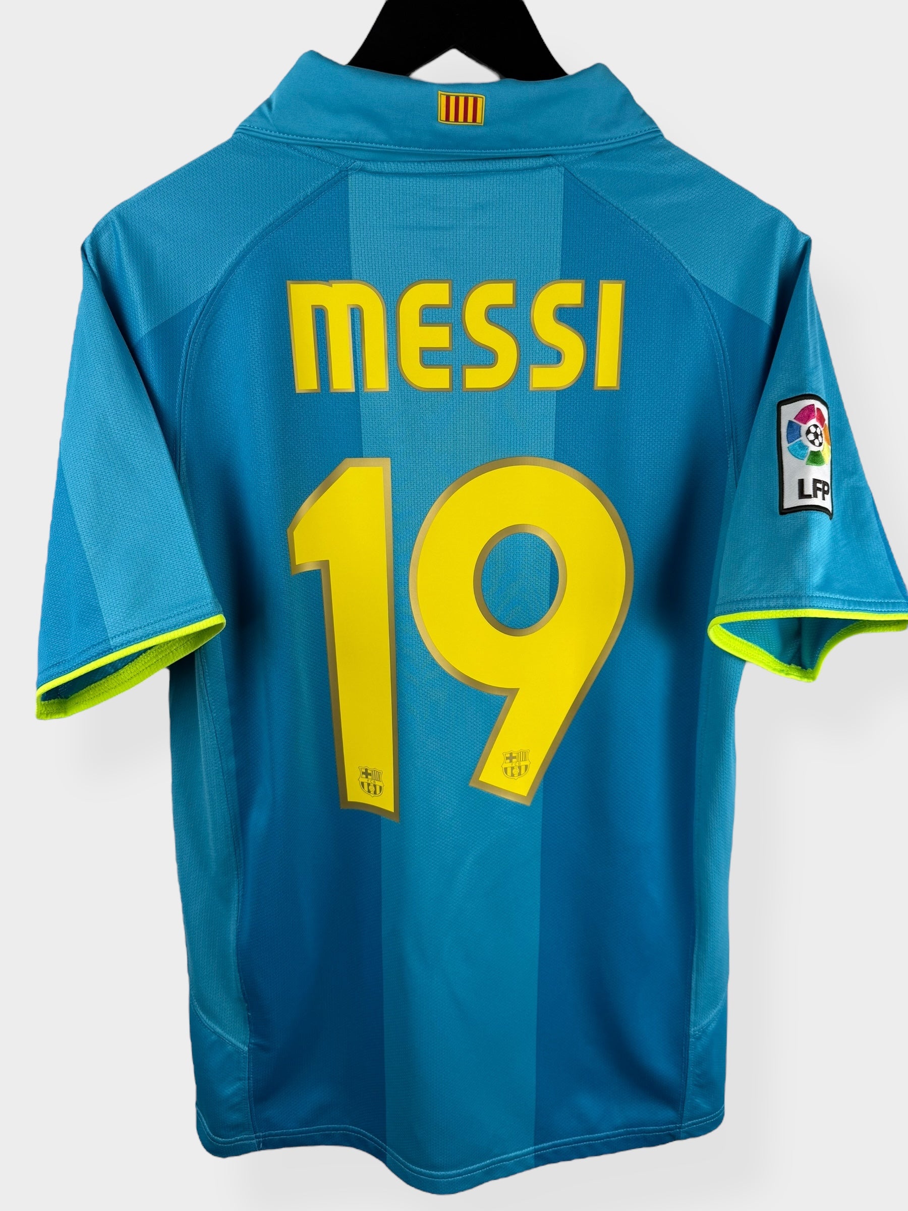 2007-08 BARCELONA AWAY SHIRT MESSI #19 S - 237743-414