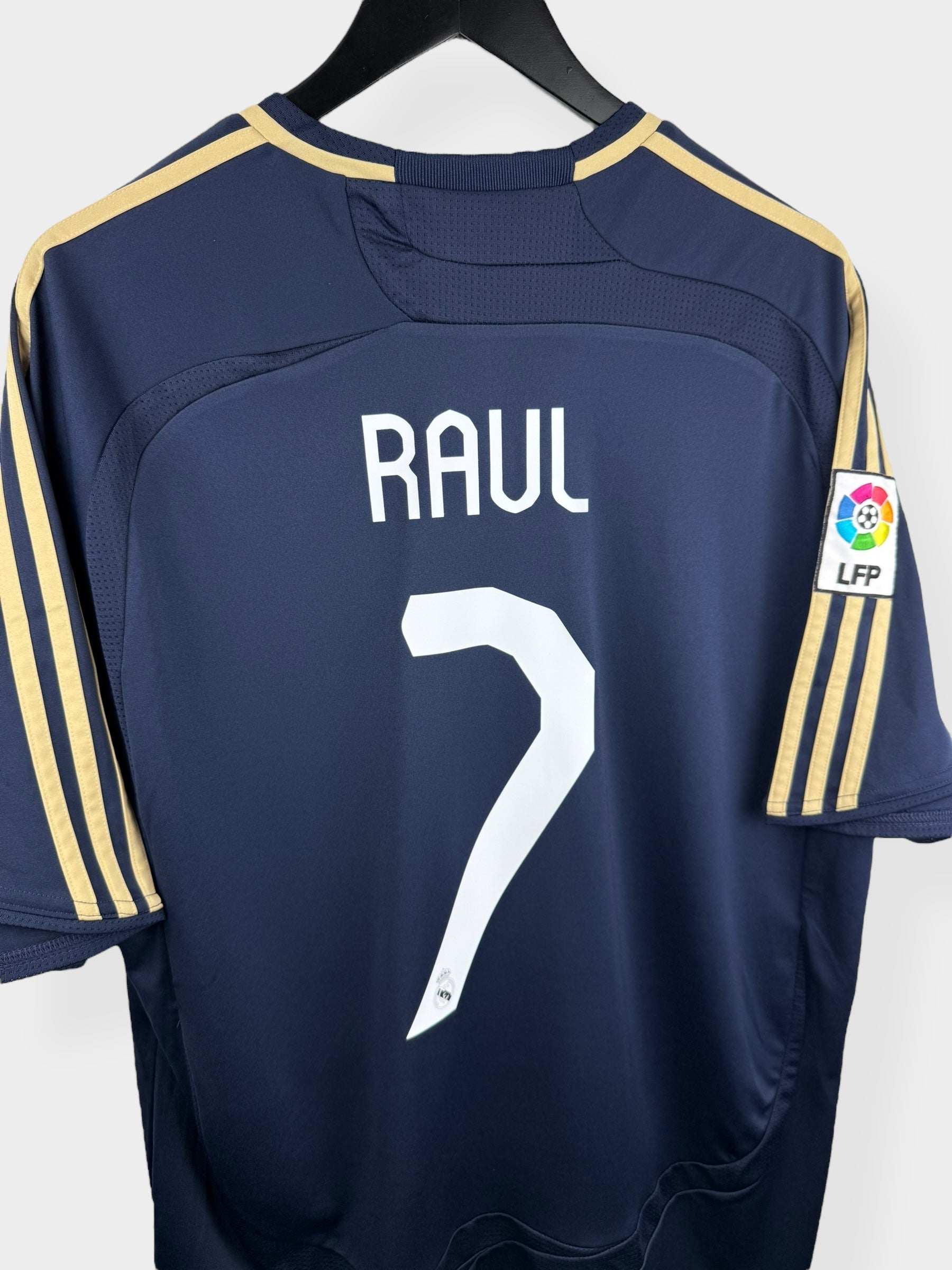 2007-08 REAL MADRID AWAY SHIRT RAUL #7 XL - 697265