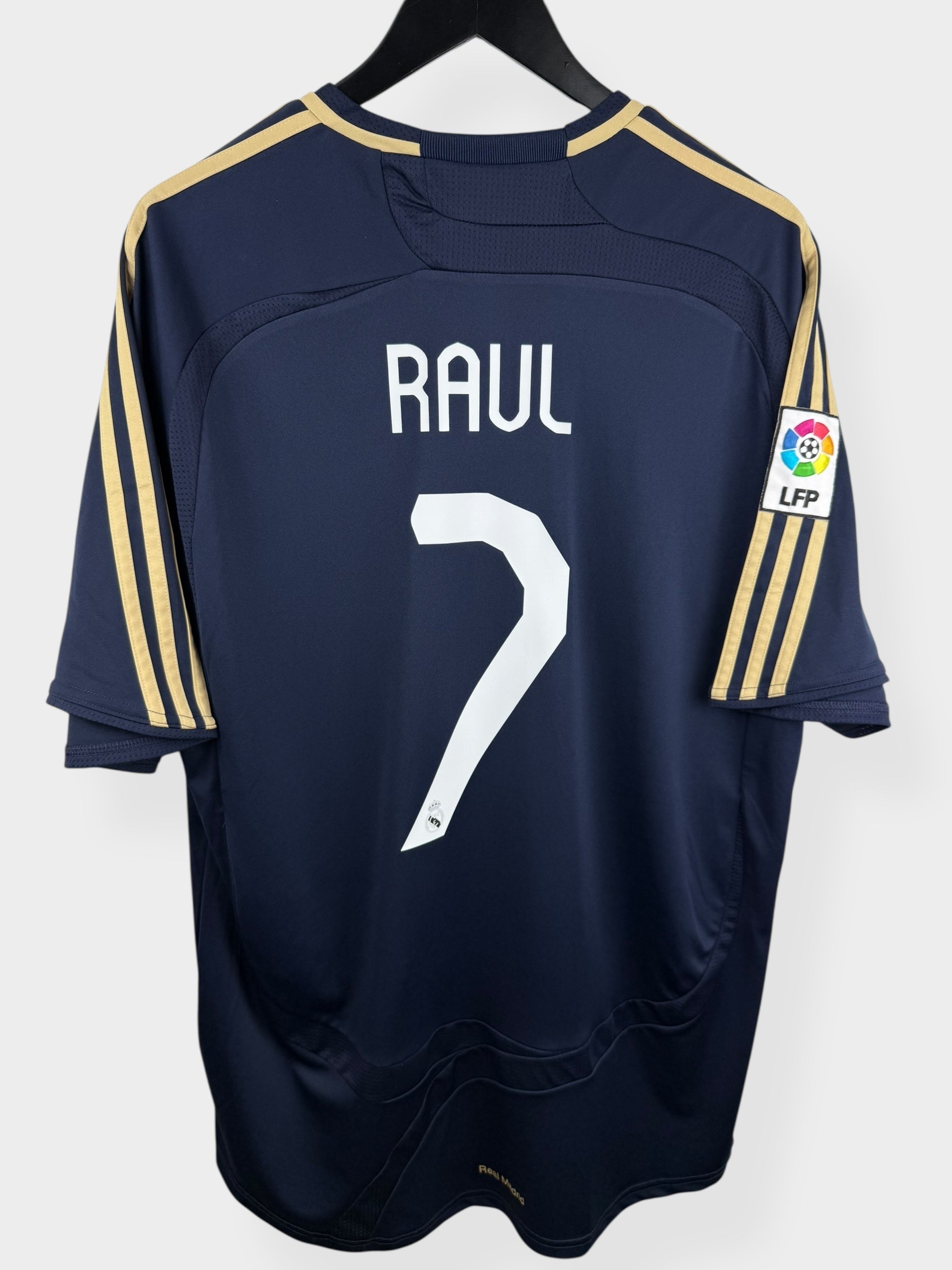 2007-08 REAL MADRID AWAY SHIRT RAUL #7 XL - 697265