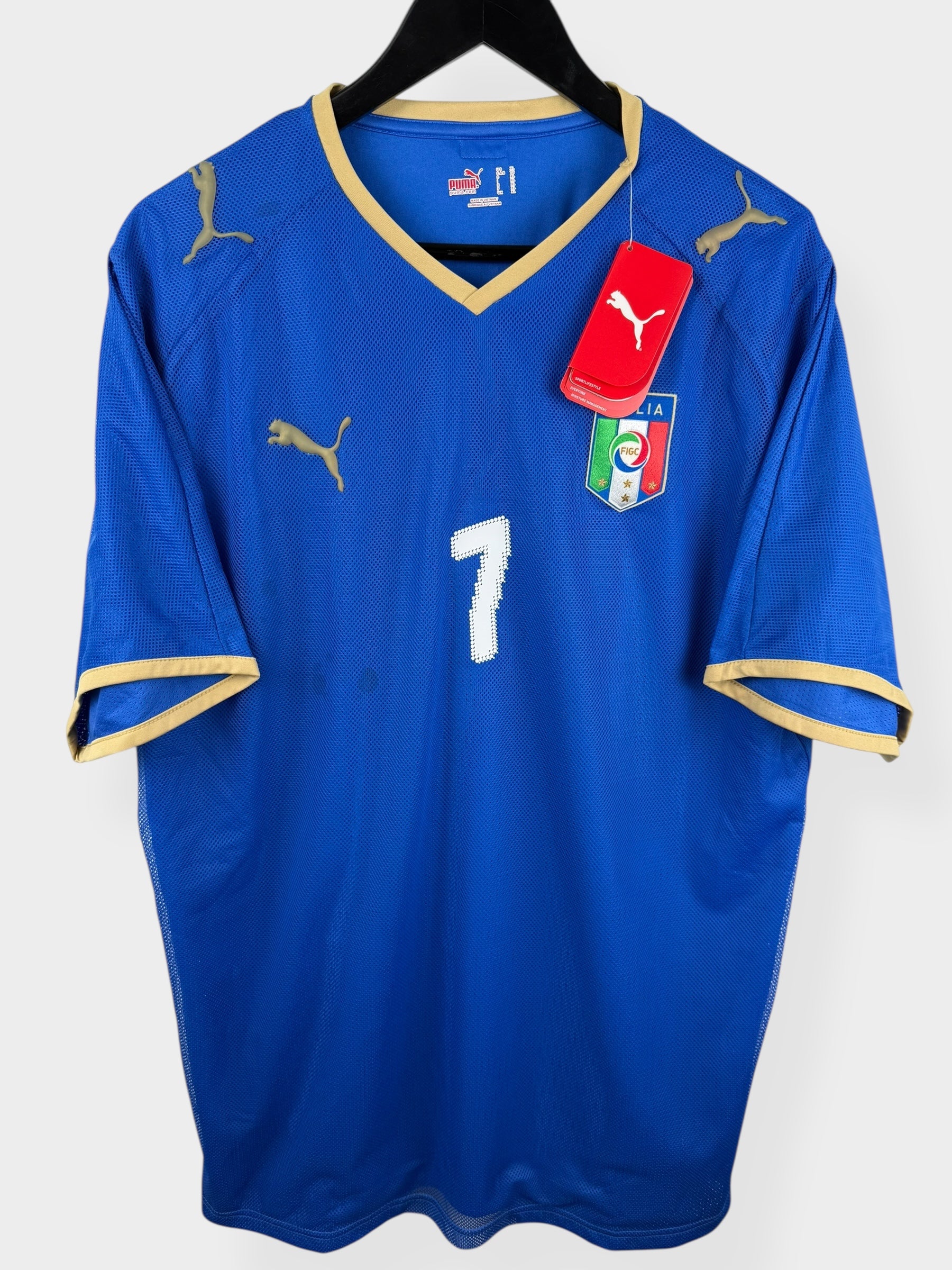 2008-09 ITALY HOME SHIRT DEL PIERO #7 XL - 733916