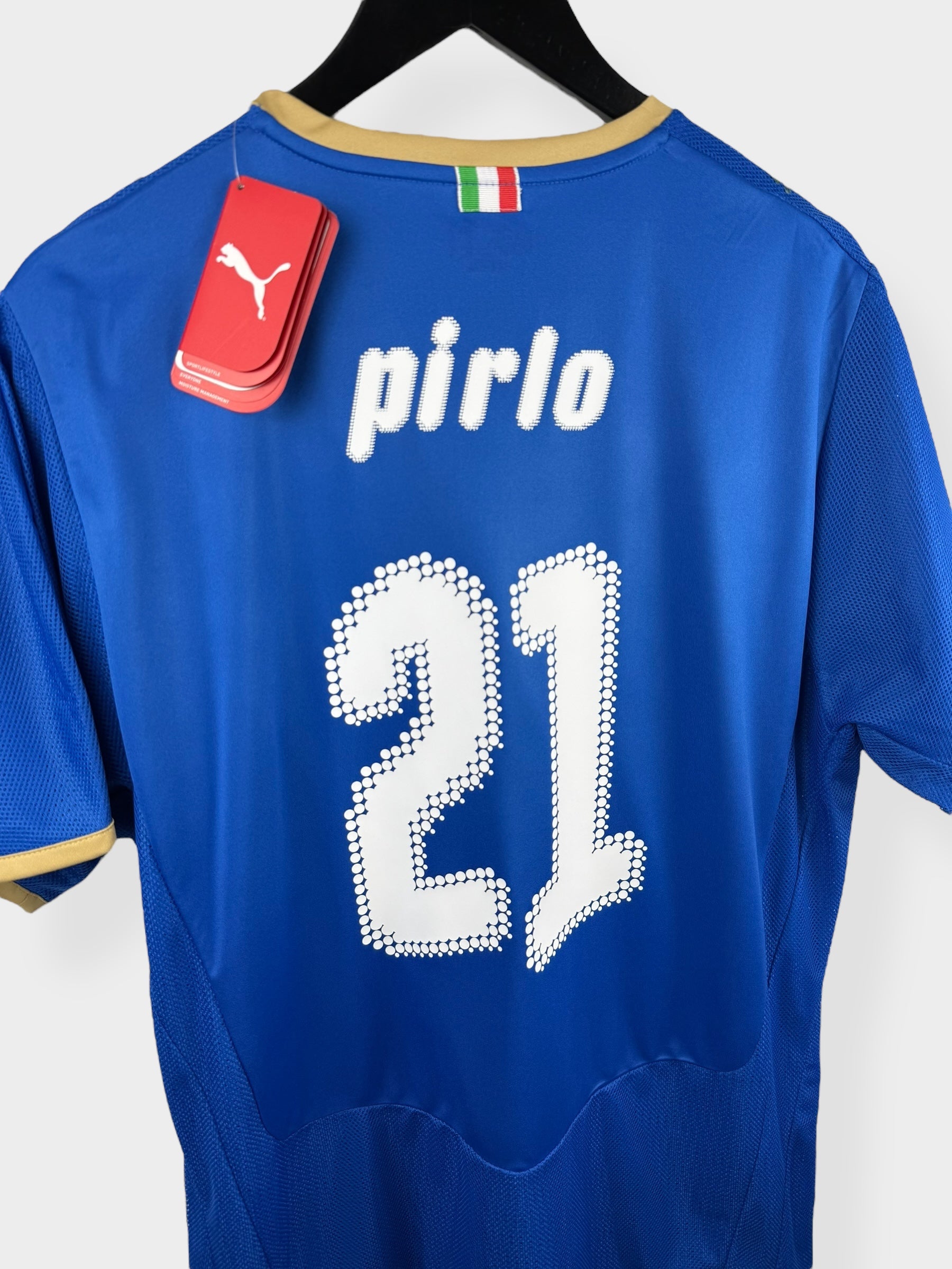 2008-09 ITALY HOME SHIRT PIRLO #21 XL - 733916