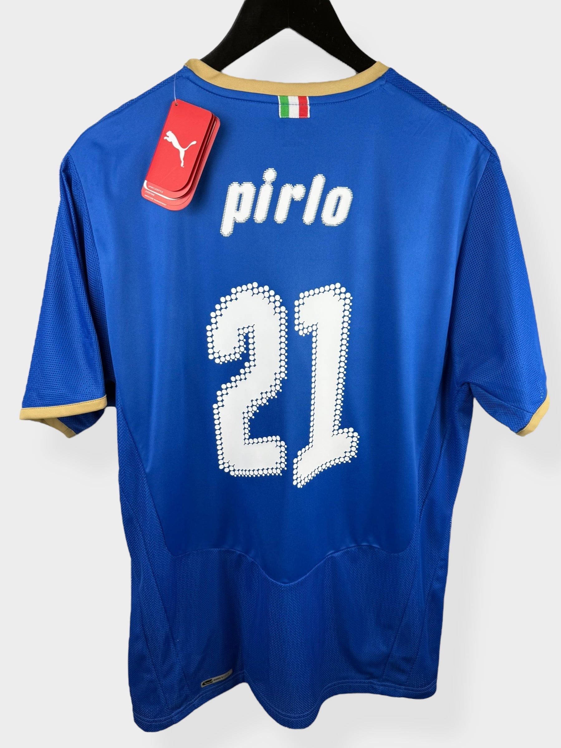 2008-09 ITALY HOME SHIRT PIRLO #21 XL - 733916