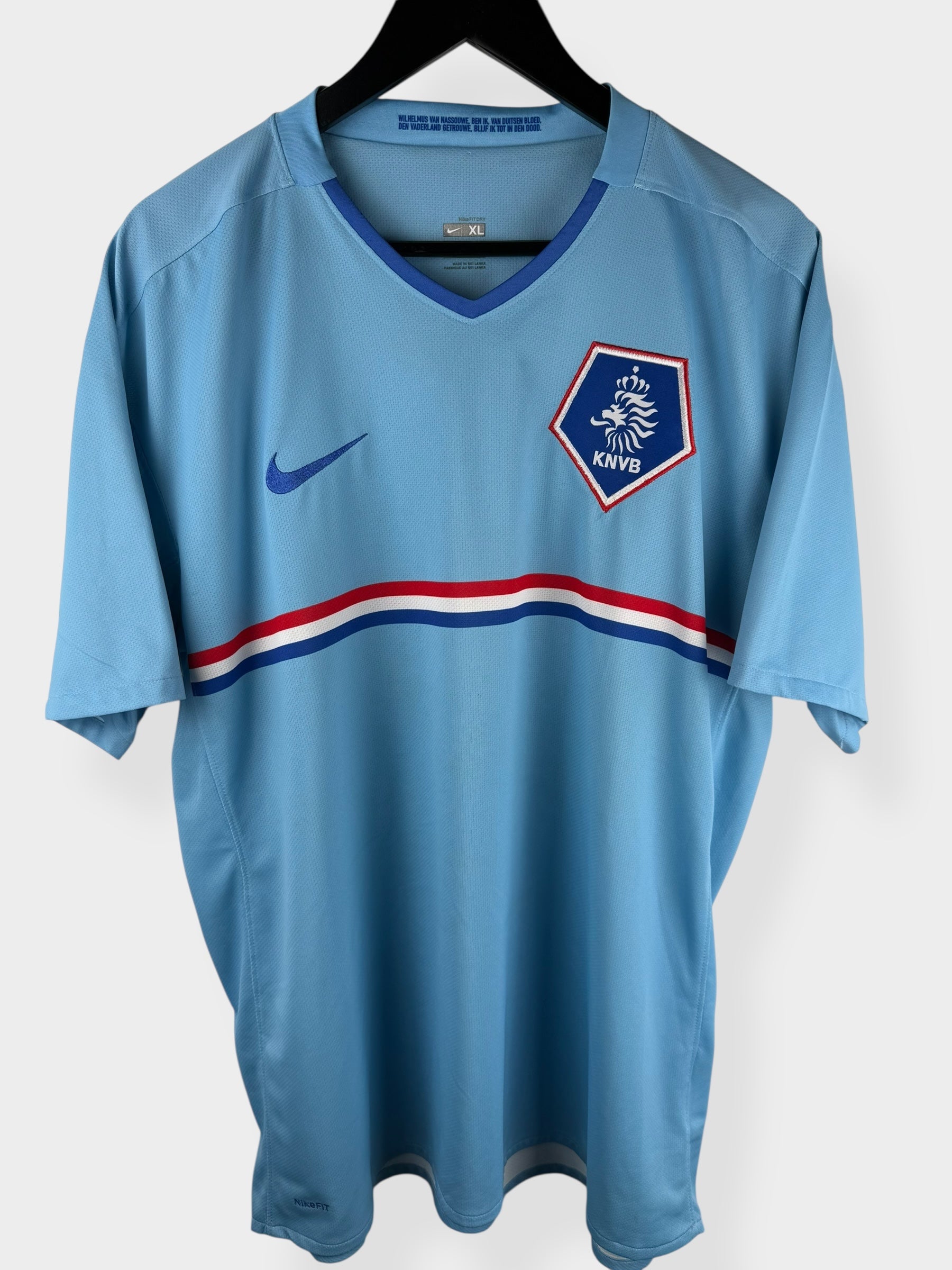 2008-09 NETHERLANDS AWAY SHIRT VAN DER VAART #23 XL - 259032-479