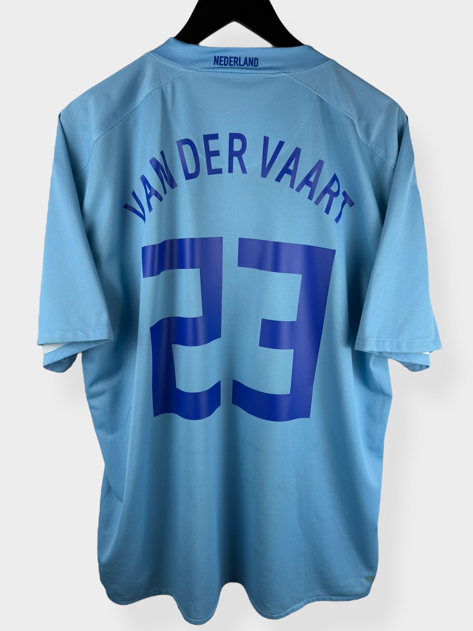 2008-09 NETHERLANDS AWAY SHIRT VAN DER VAART #23 XL - 259032-479