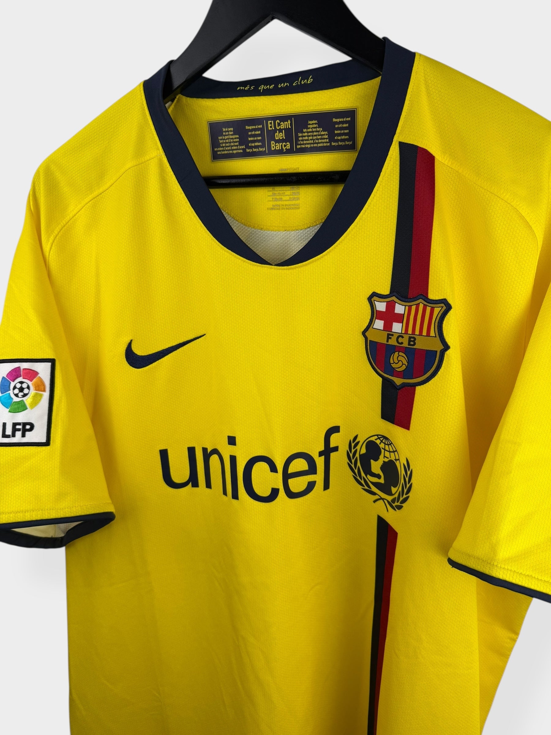 2008-10 BARCELONA AWAY SHIRT MESSI #10 XL - 286787-760