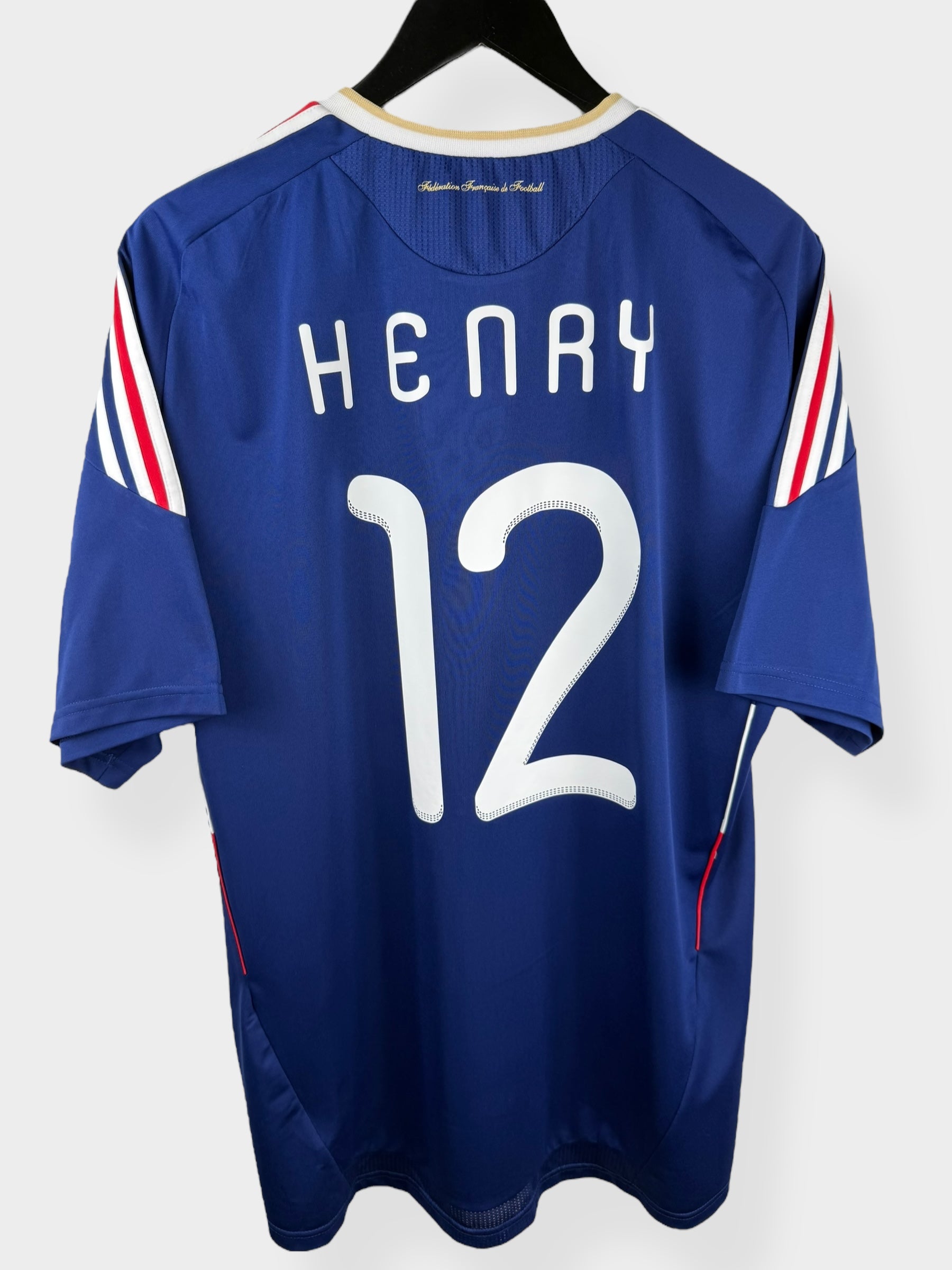 2009-10 FRANCE HOME SHIRT HENRY #12 XL - P41040