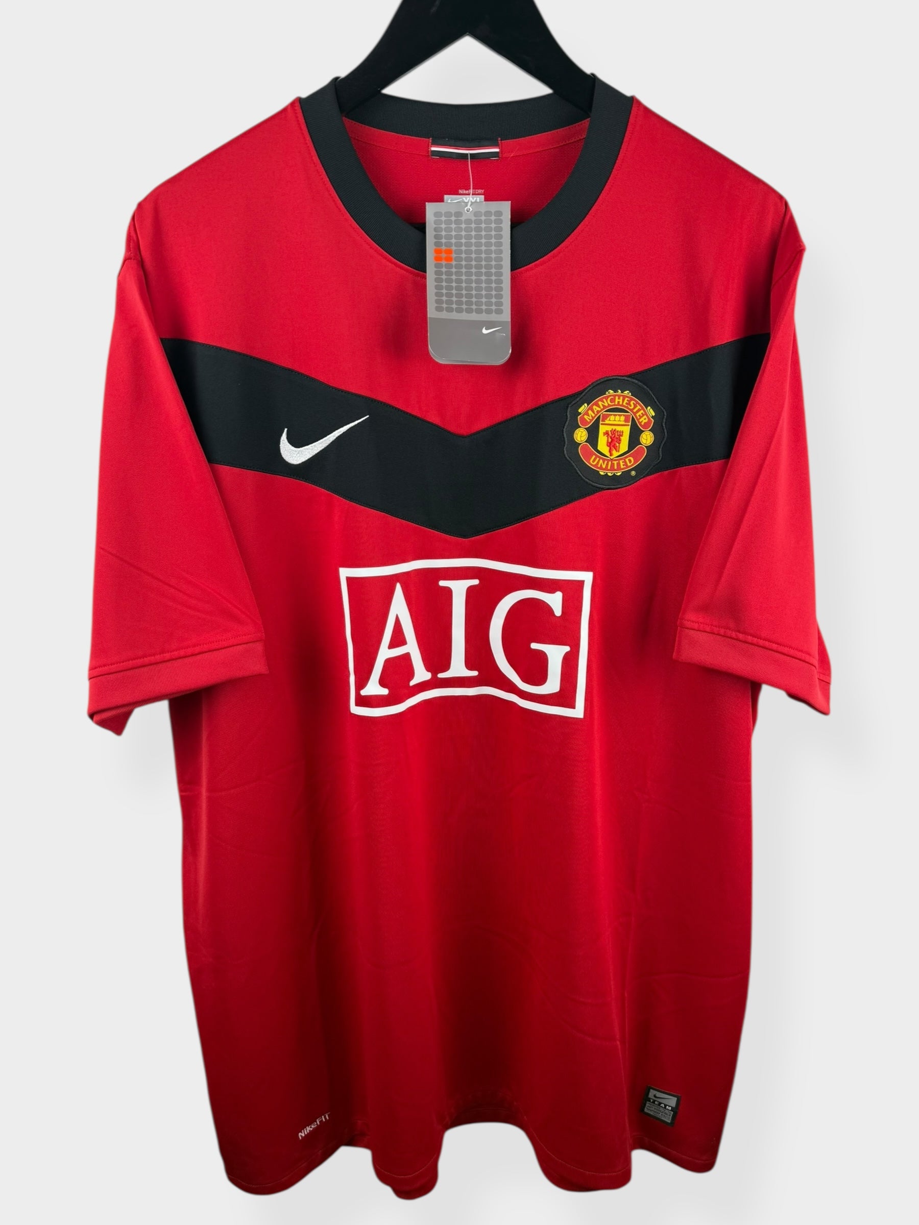 2009-10 MANCHESTER UNITED HOME SHIRT BERBATOV #9 XXL - 355091-623