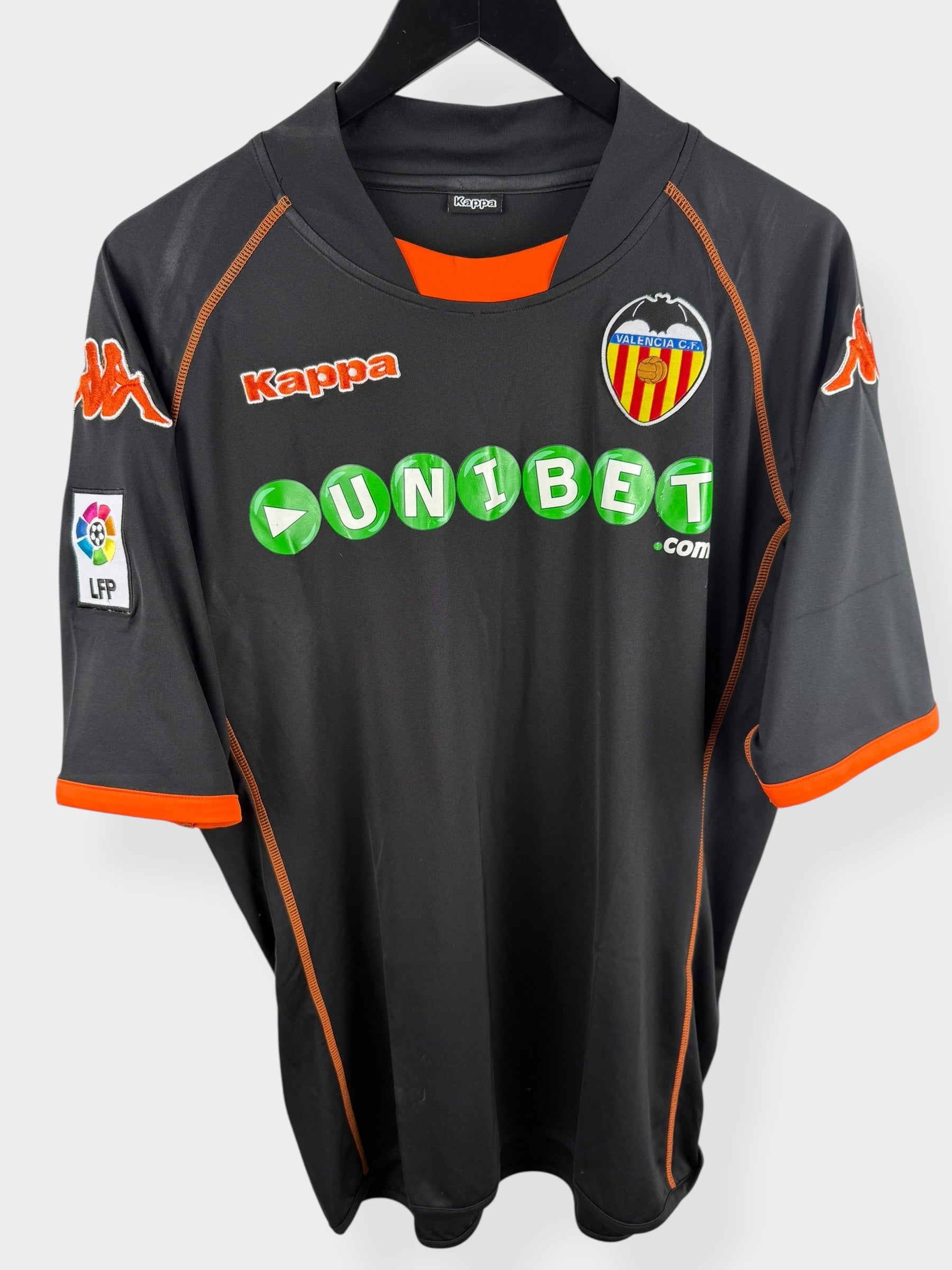 2009-10 VALENCIA AWAY SHIRT DAVID VILLA #7 XL