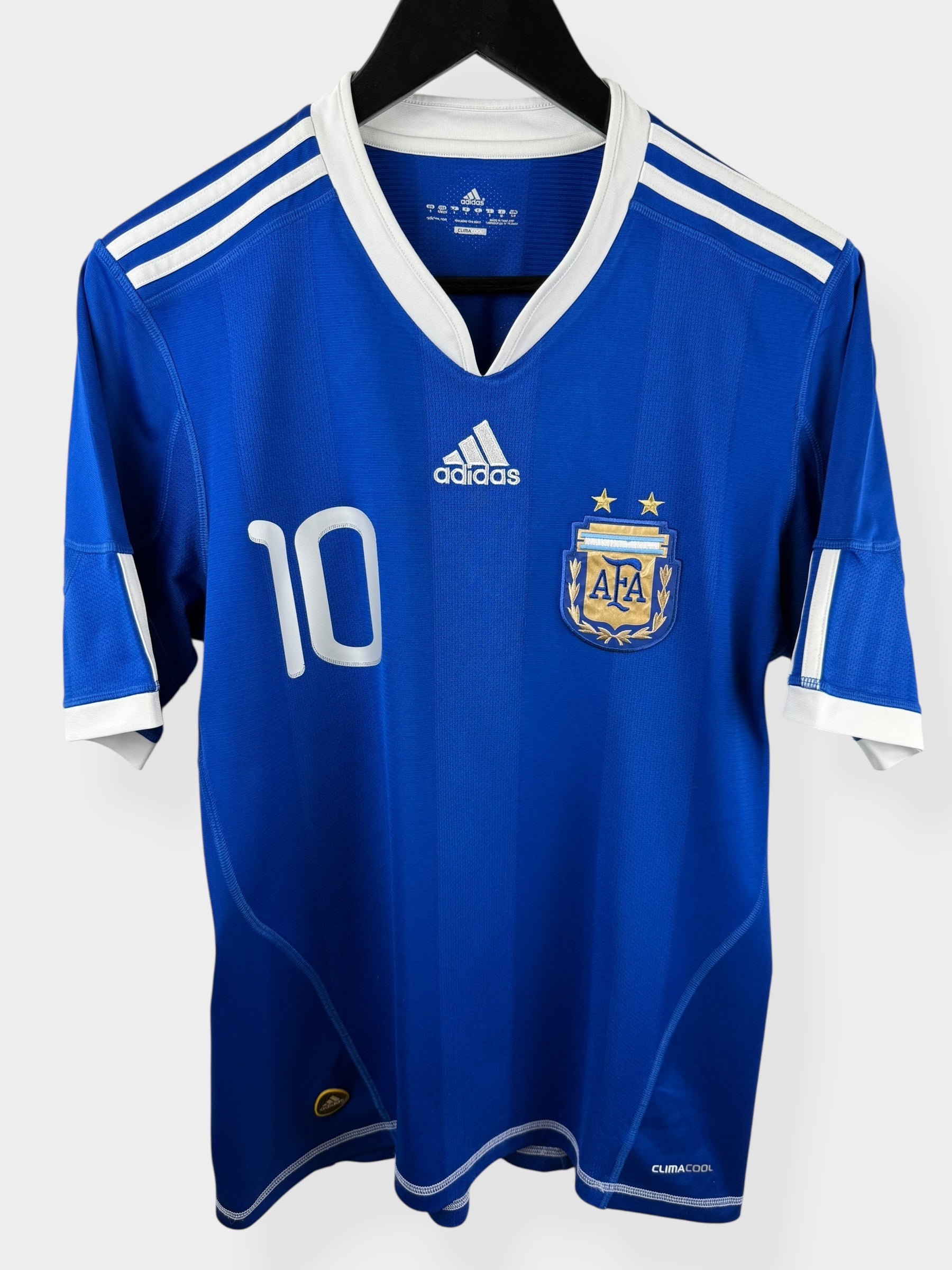 アディダス アルゼンチン2010 AWAYユニフォーム L 2XO メッシ 10 2010-11 ARGENTINA AWAY SHIRT MESSI #10 S – P47053