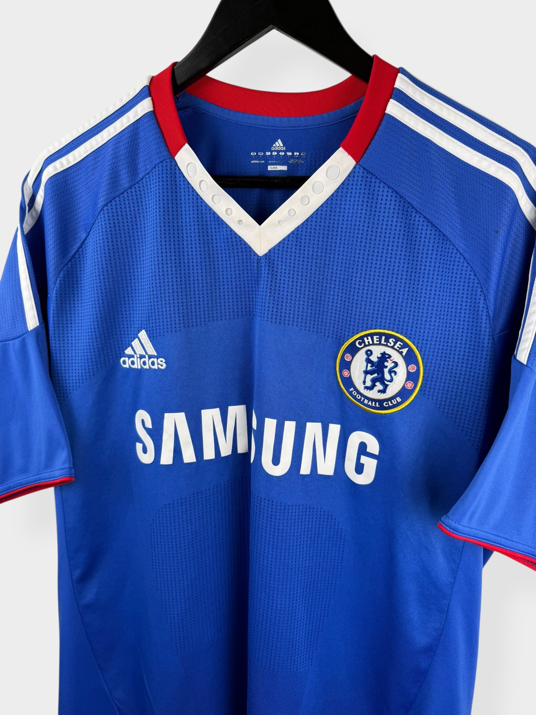 2010-11 CHELSEA HOME SHIRT KALOU #21 L - P95900