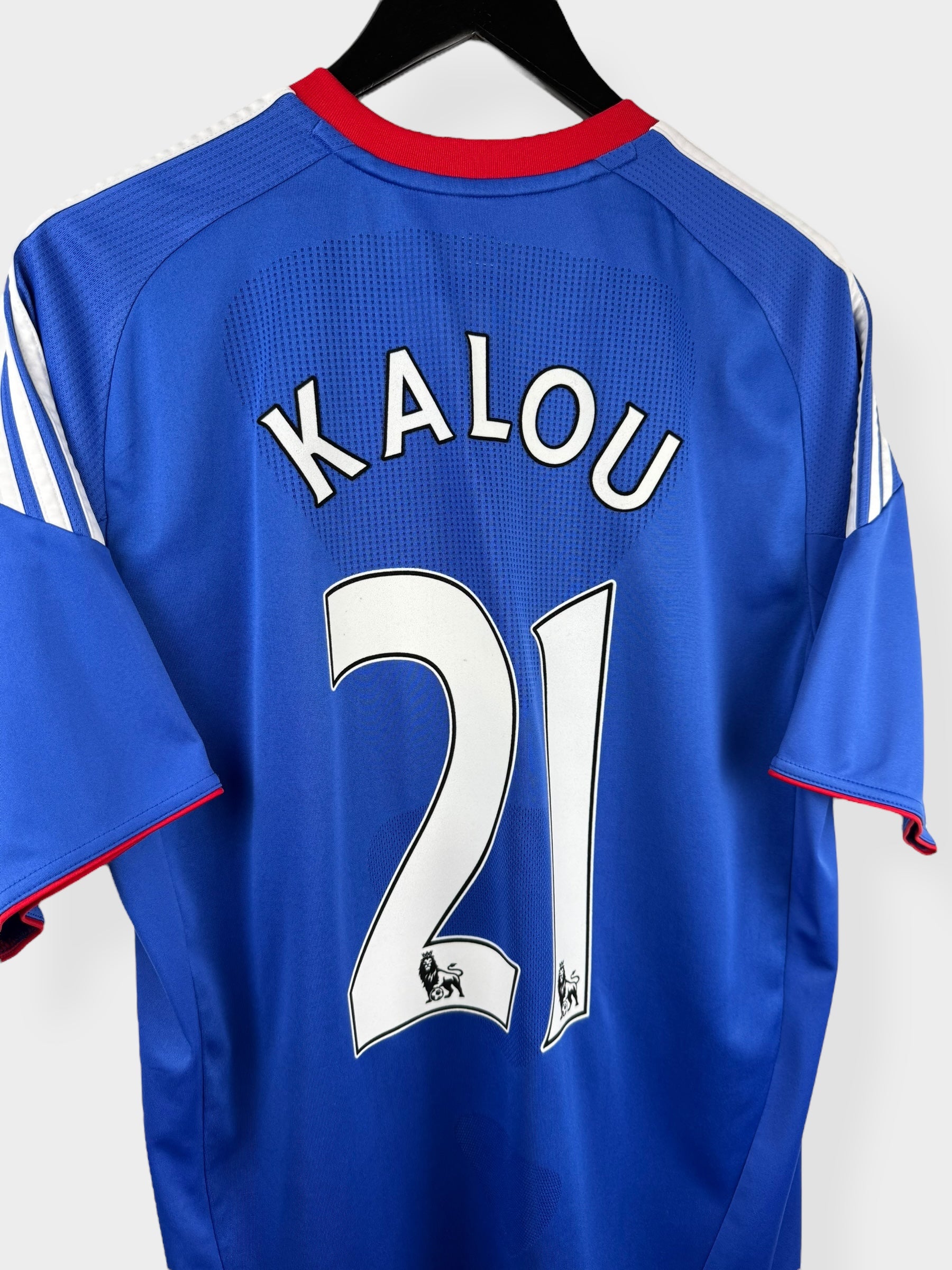 2010-11 CHELSEA HOME SHIRT KALOU #21 L - P95900