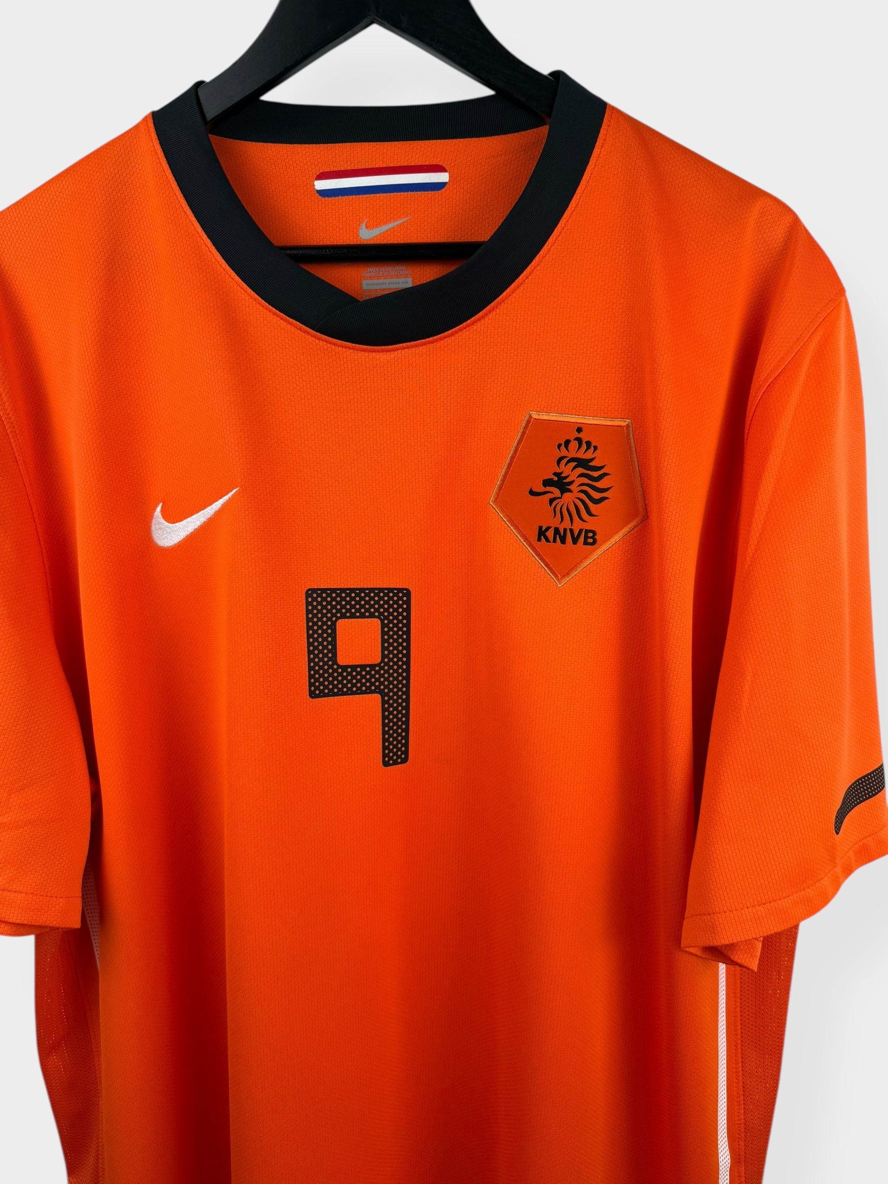 2010-11 NETHERLANDS HOME SHIRT V. PERSIE #9 XXL - 376906-815