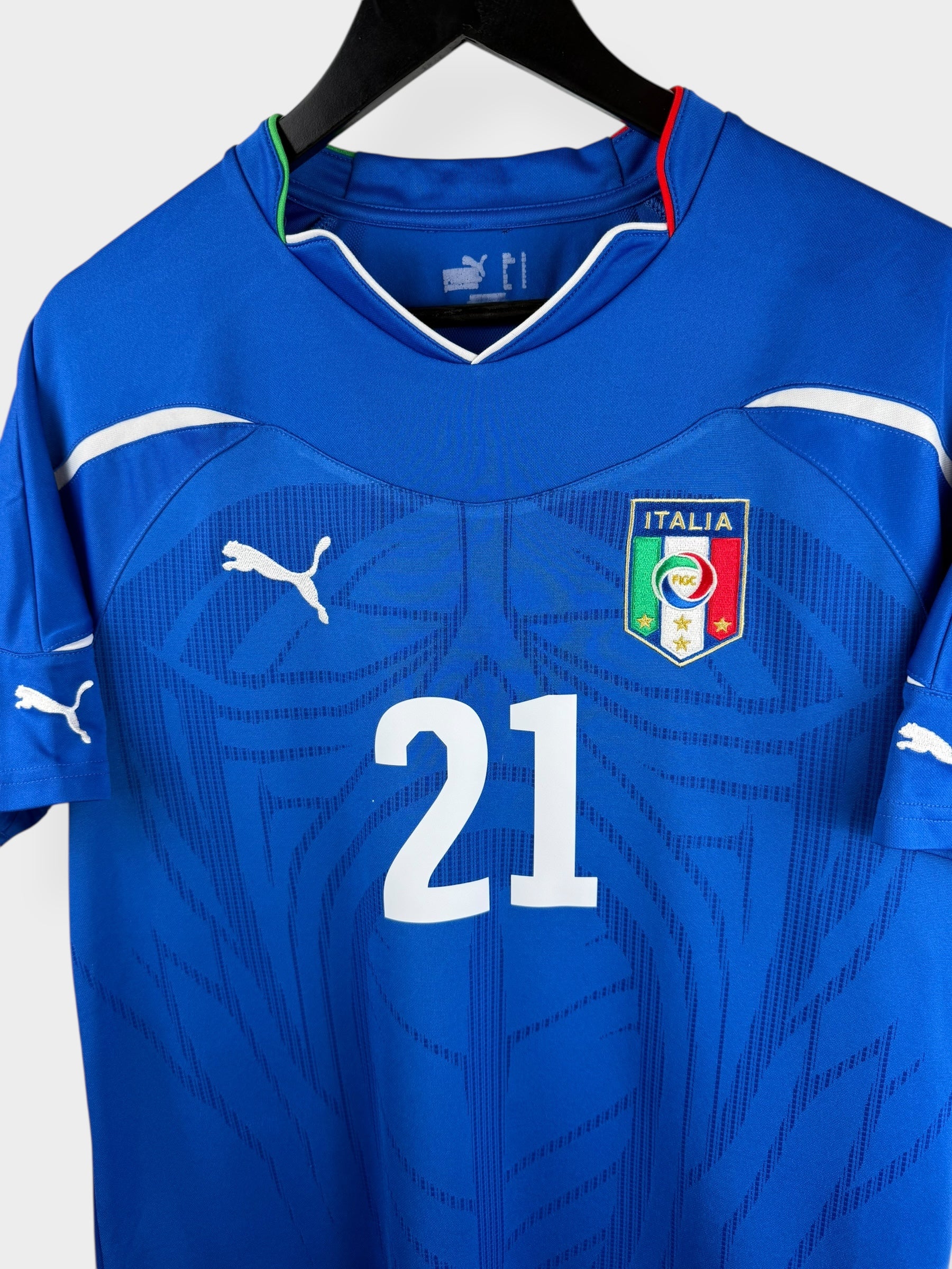 2010-12 ITALY HOME SHIRT PIRLO #21 L - 736646