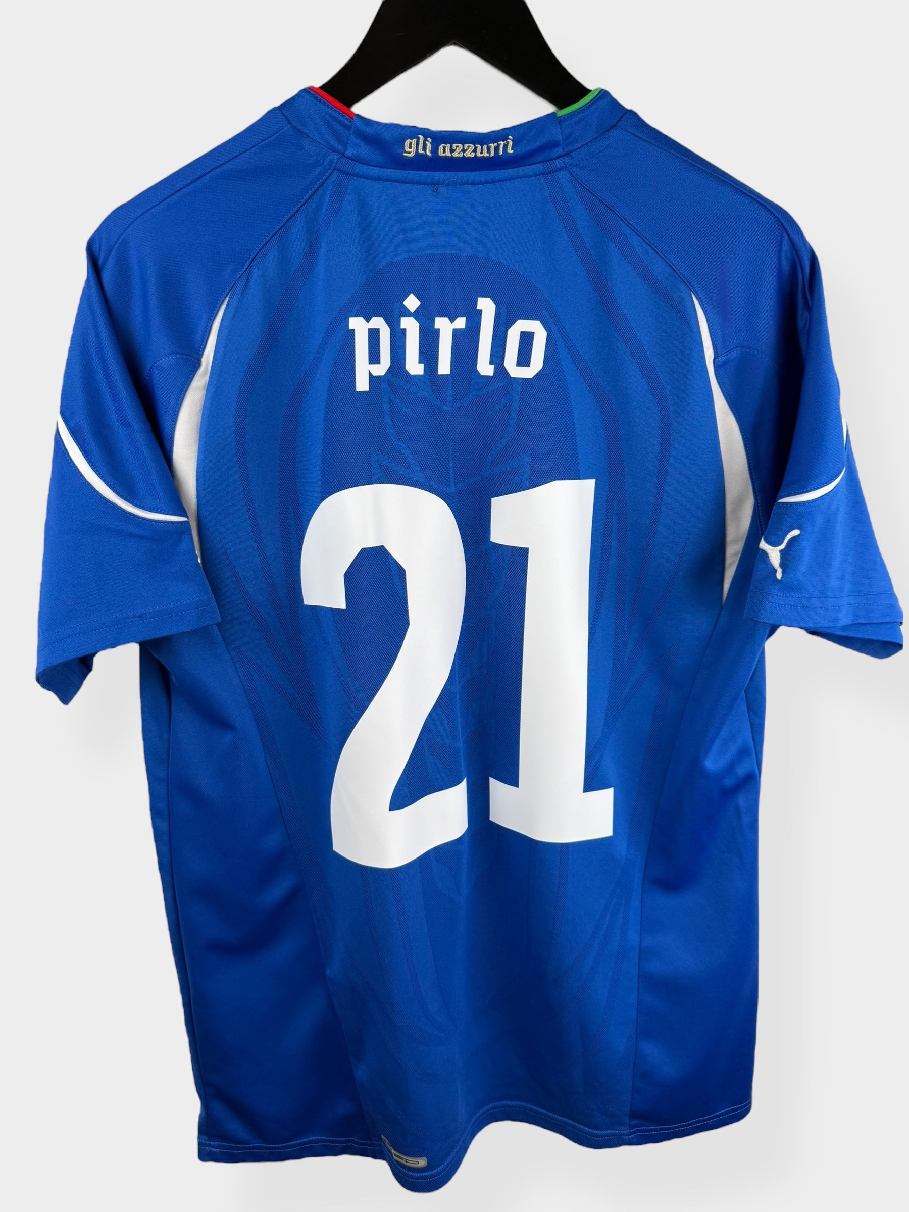2010-12 ITALY HOME SHIRT PIRLO #21 L - 736646