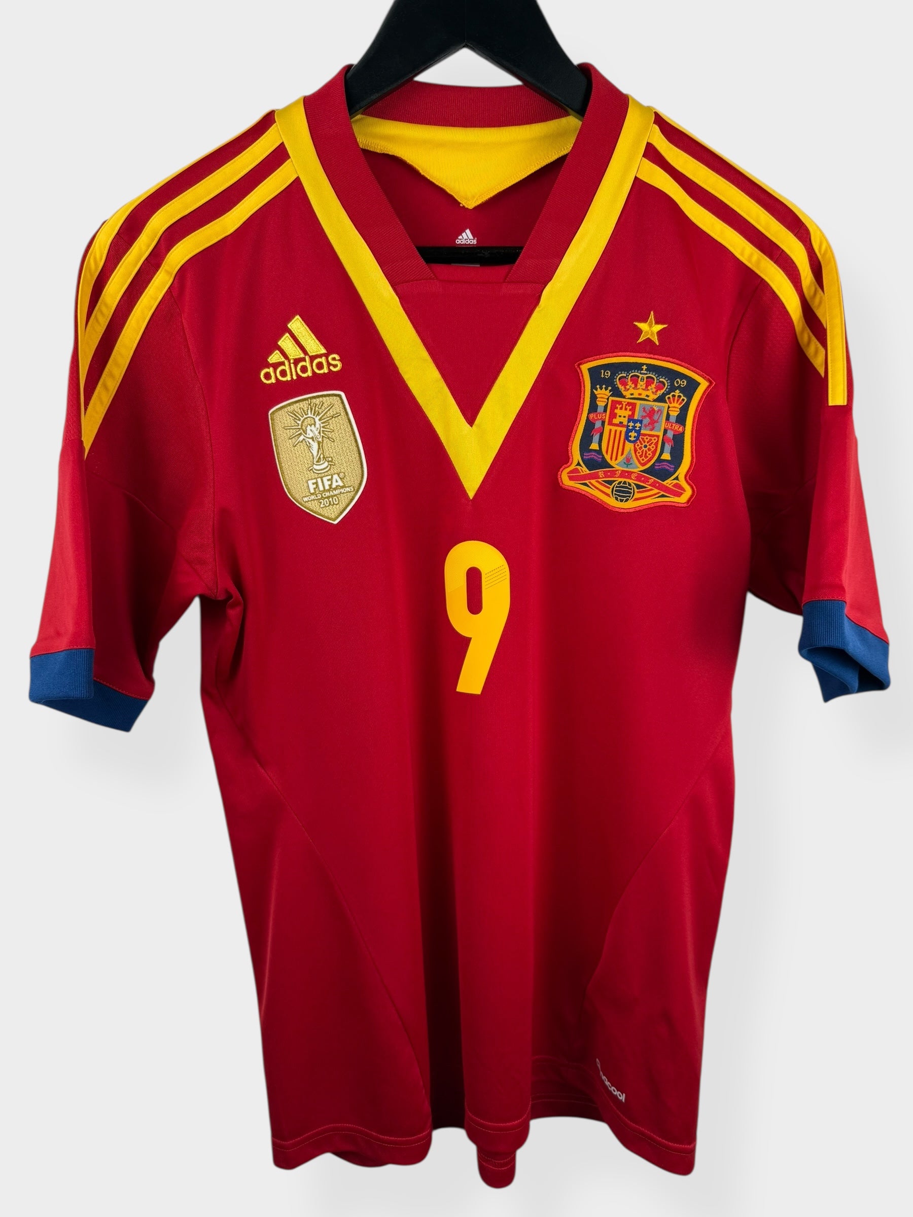 2012-13 SPAIN HOME SHIRT TORRES #9 S - X53272