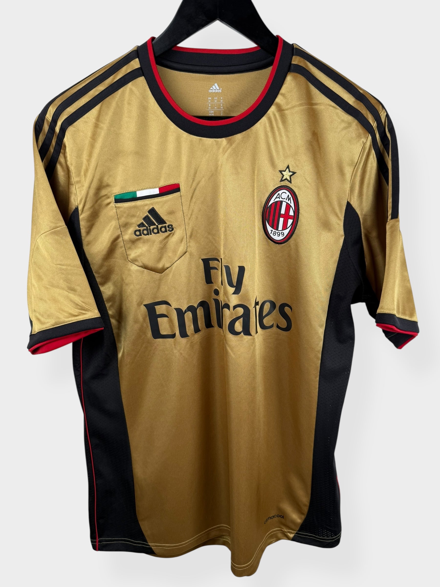 2013-14 AC MILAN THIRD SHIRT BALOTELLI #45 M - G89885