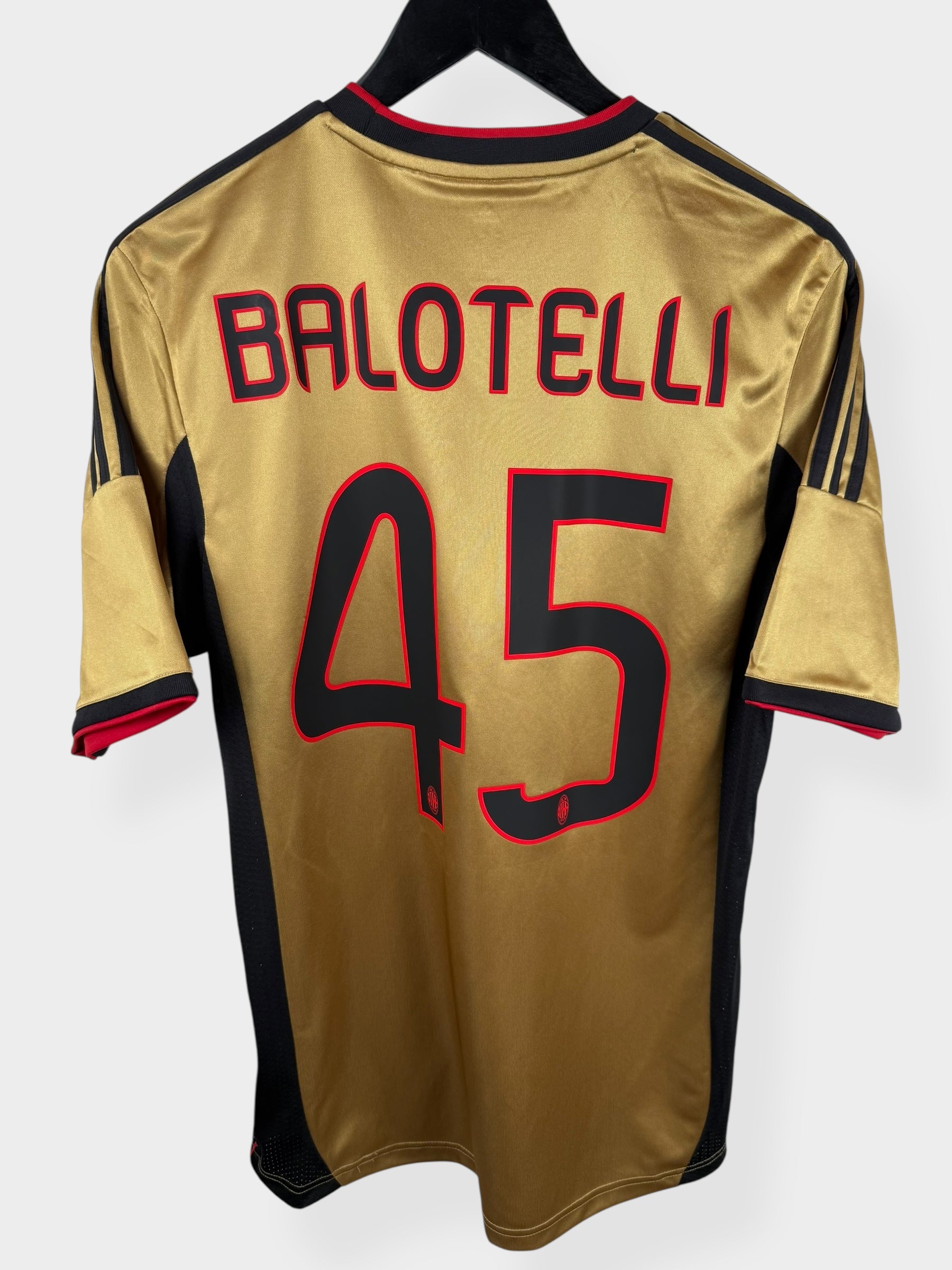 2013-14 AC MILAN THIRD SHIRT BALOTELLI #45 M - G89885