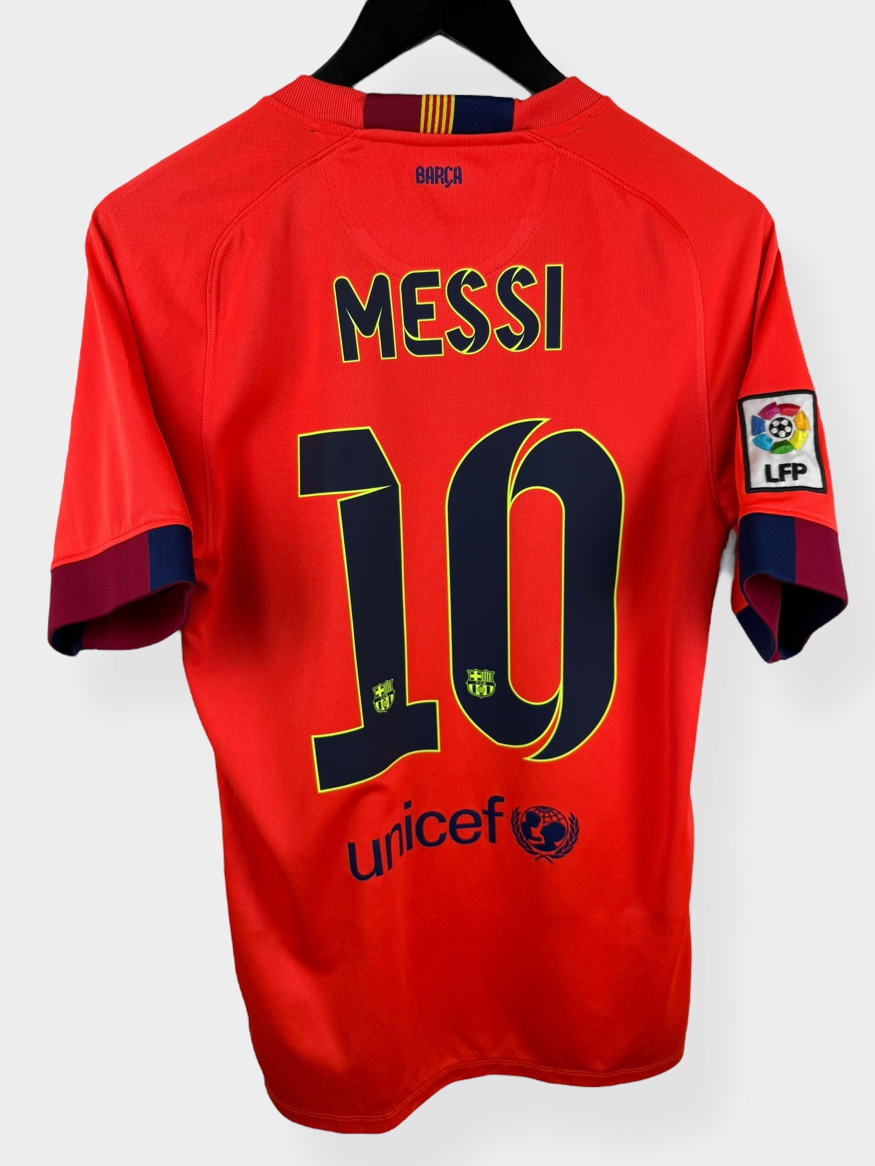 2014-15 BARCELONA AWAY SHIRT MESSI #10 S - 610595-673