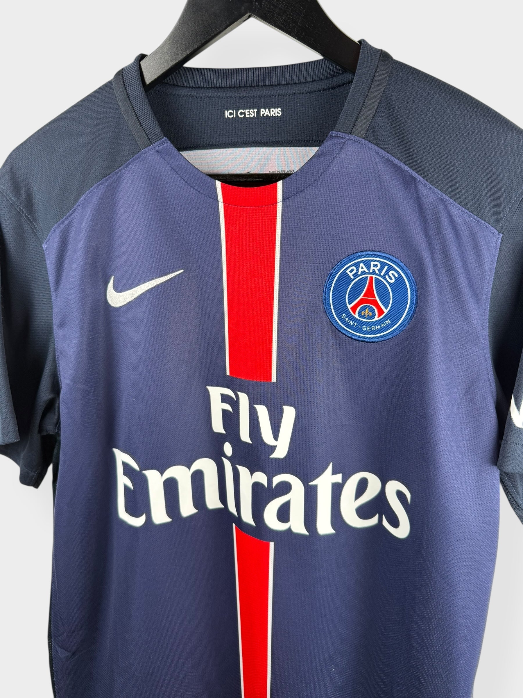 2015-16 PARIS SAINT-GERMAIN HOME SHIRT IBRHIMOVIC #10 M - 658907-411