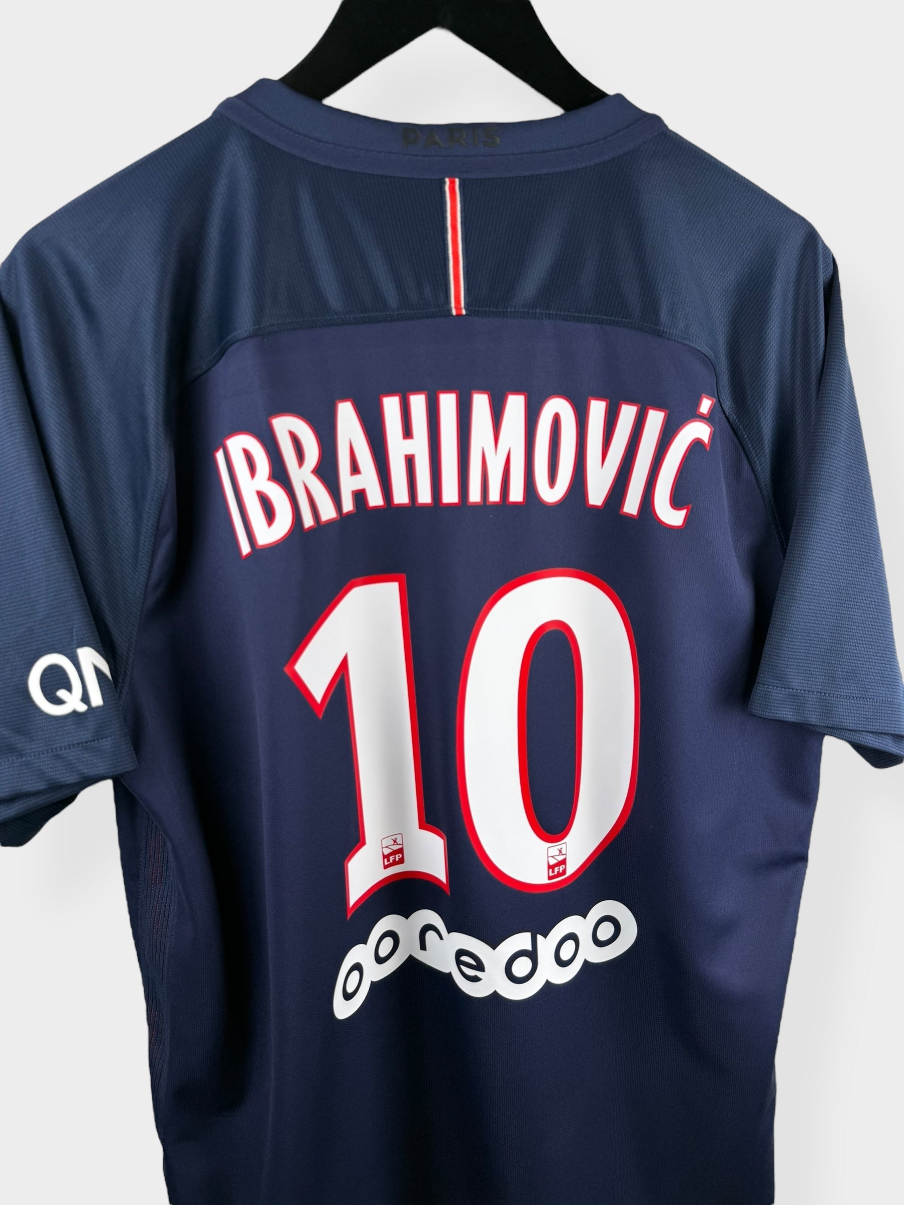 2016-17 PARIS SAINT-GERMAIN HOME SHIRT IBRAHIMOVIC #10 L - 776929-410