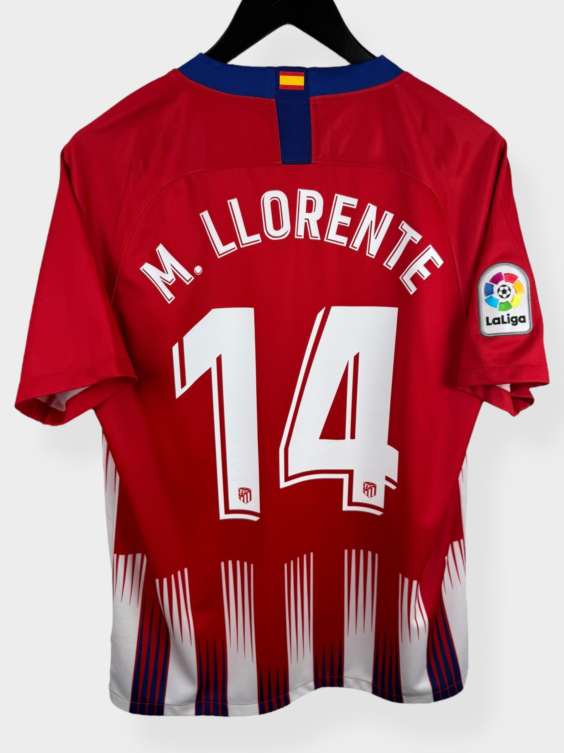 2018-19 ATLETICO MADRID HOME SHIRT LLORENTE #14 M - 918985-612