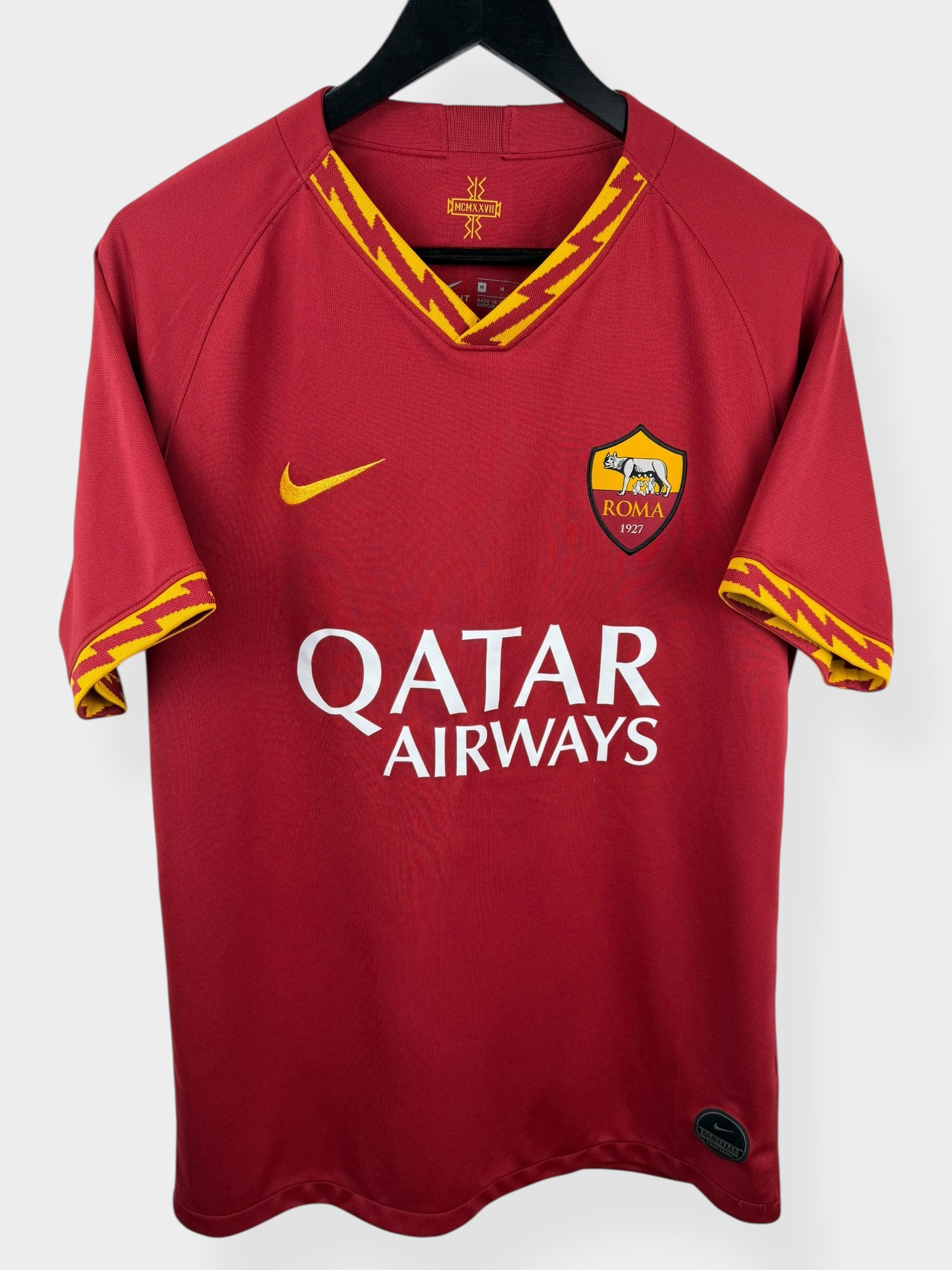 2019-20 AS ROMA HOME SHIRT DE ROSSI #16 M - AJ5559-613
