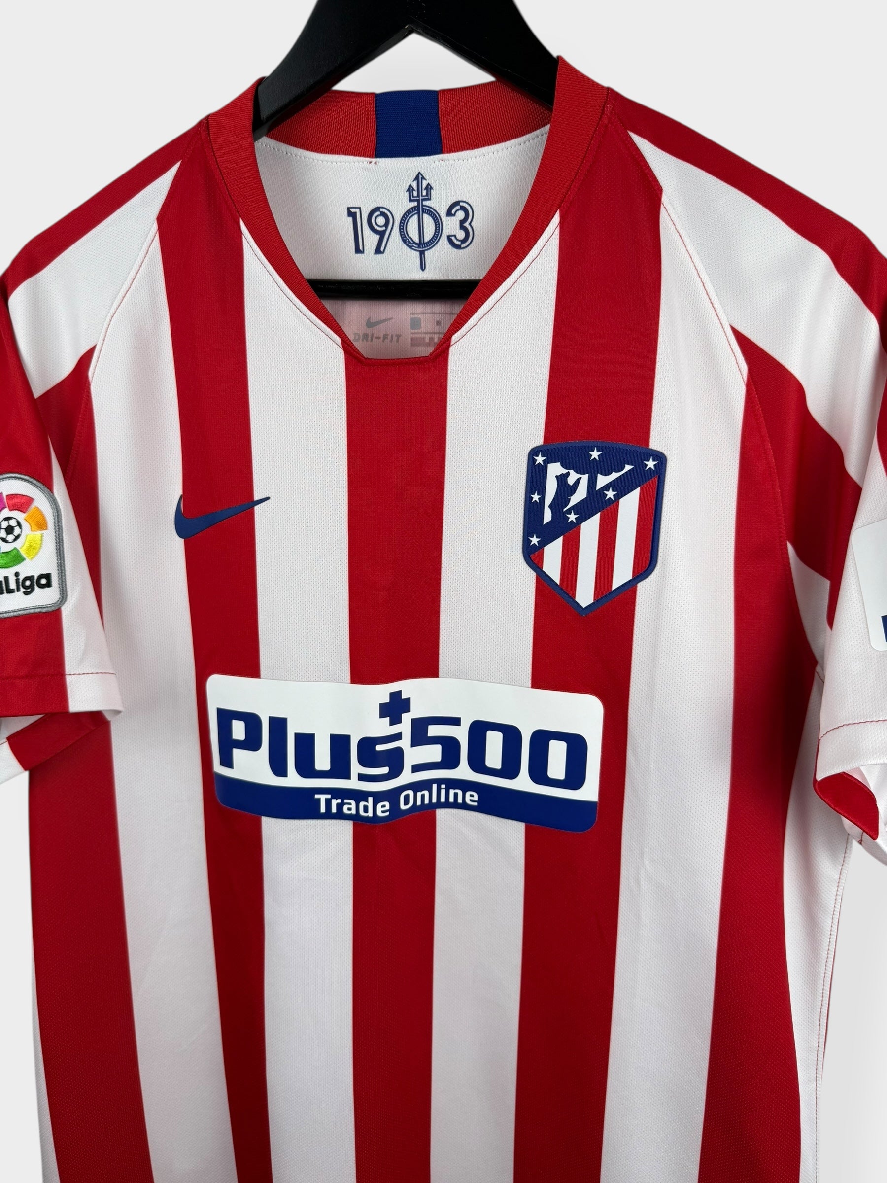 2019-20 ATLETICO MADRID HOME SHIRT LEMAR #11 M - AJ5523-612