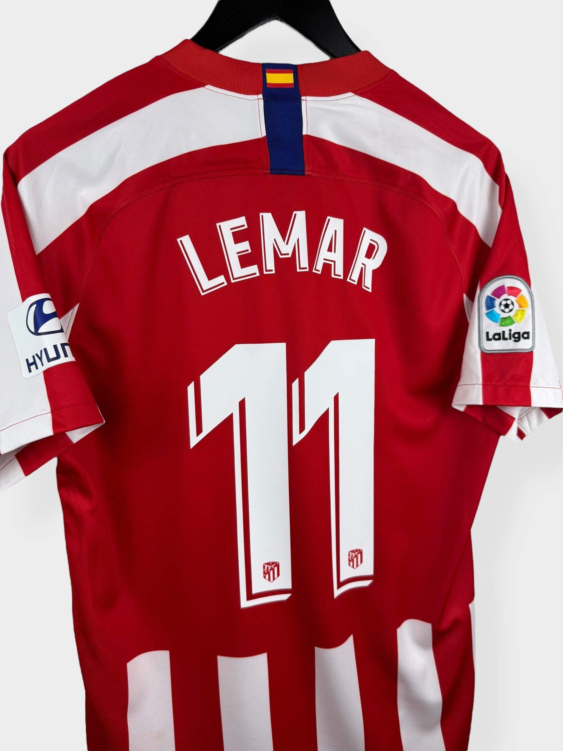 2019-20 ATLETICO MADRID HOME SHIRT LEMAR #11 M - AJ5523-612