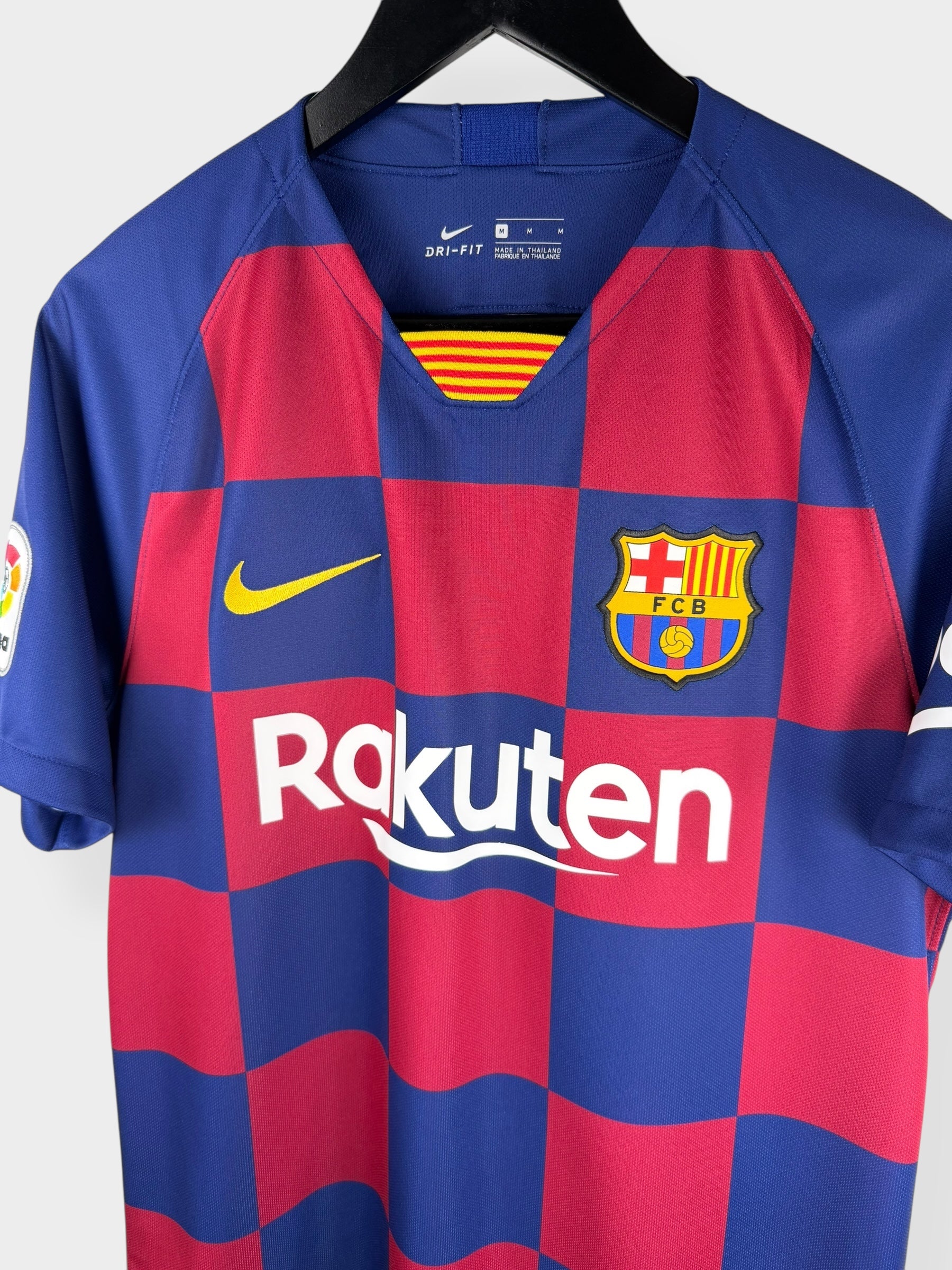 2019-20 BARCELONA HOME SHIRT MESSI #10 M - AJ5532-456