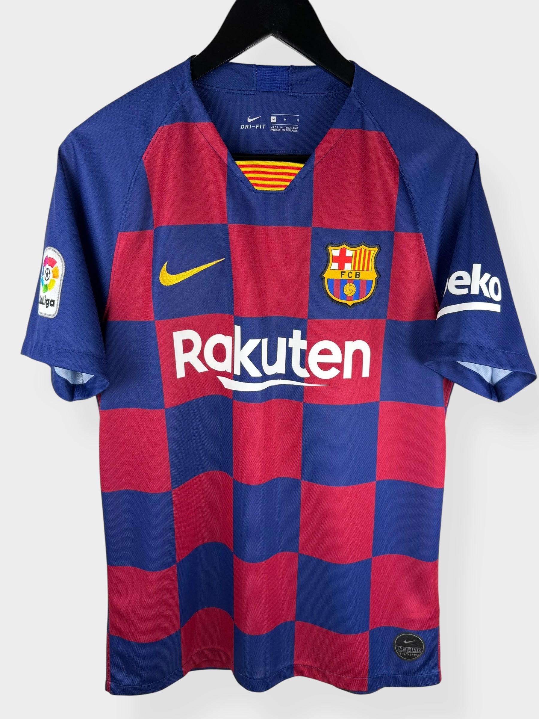2019-20 BARCELONA HOME SHIRT MESSI #10 M - AJ5532-456