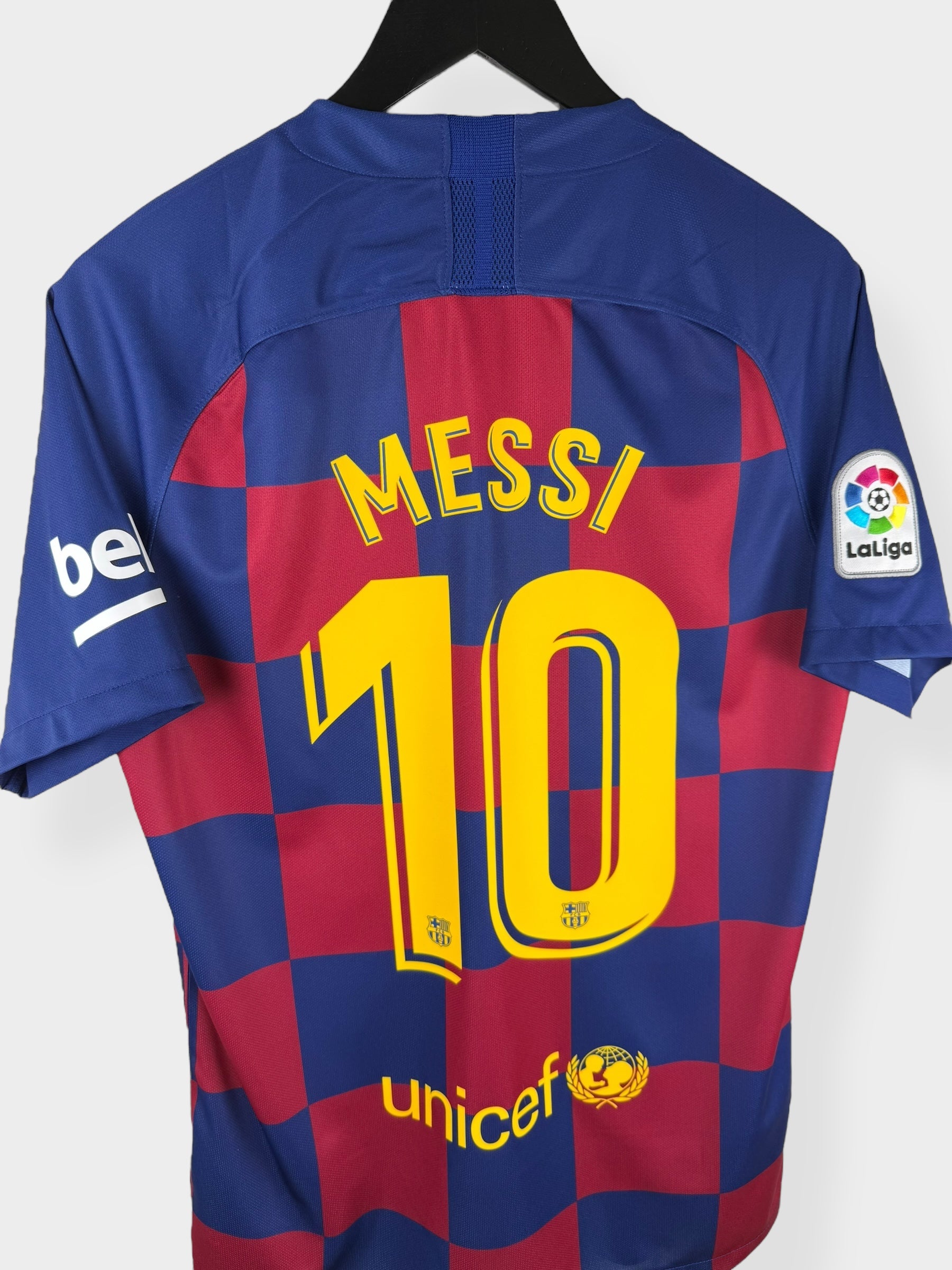 2019-20 BARCELONA HOME SHIRT MESSI #10 M - AJ5532-456