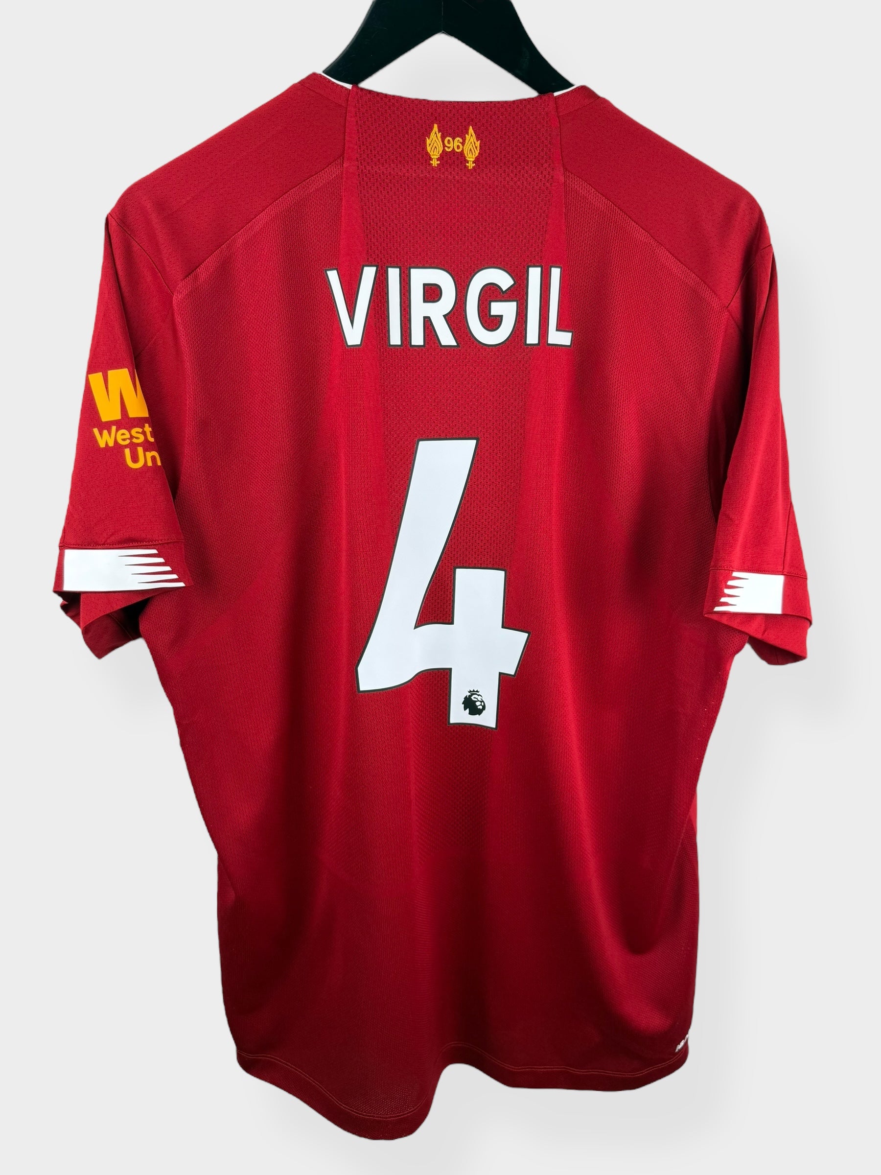 2019-20 LIVERPOOL HOME SHIRT VIRGIL #4 L - MT930000