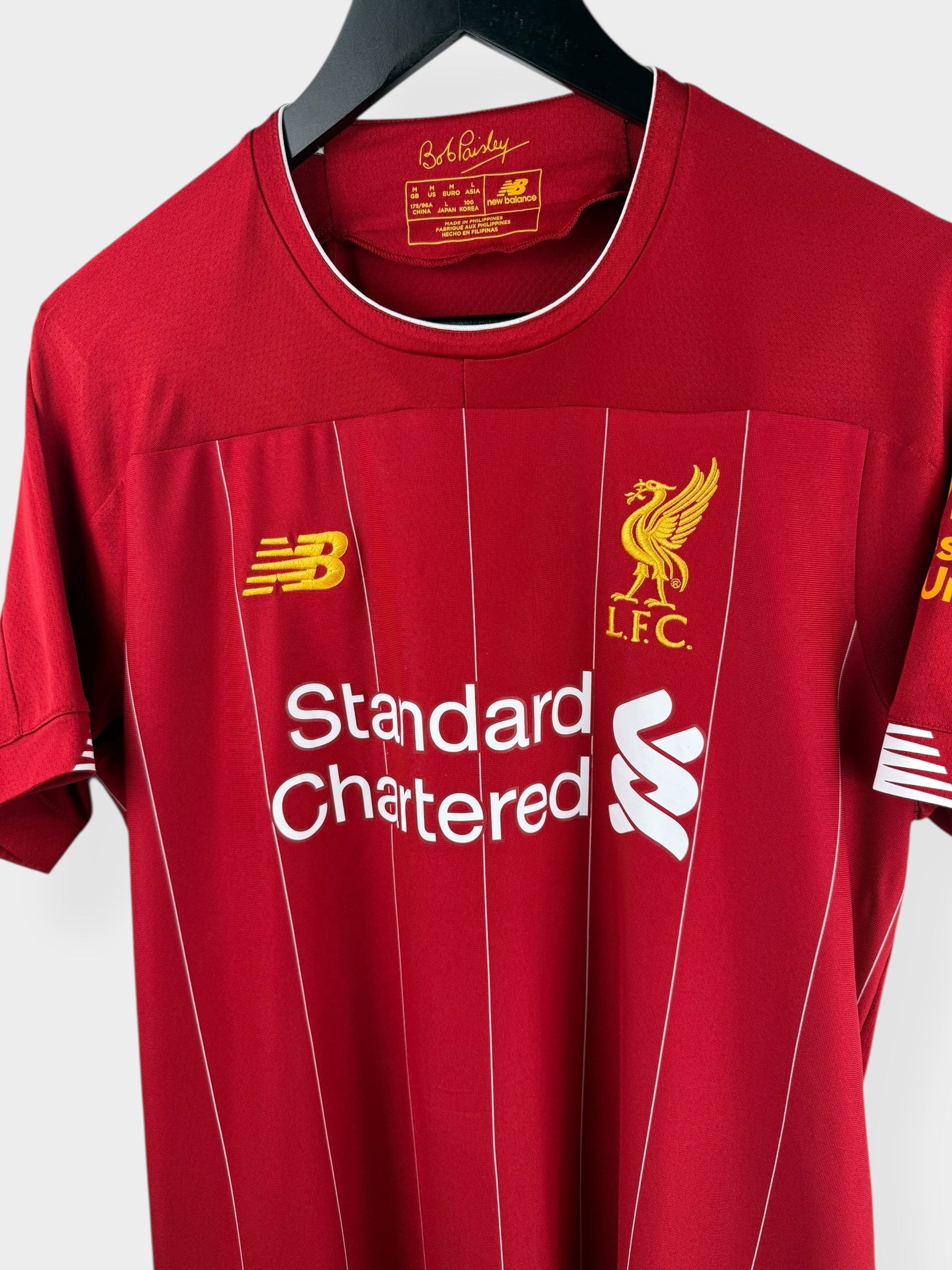 2019-20 LIVERPOOL HOME SHIRT VIRGIL #4 M - MT930000