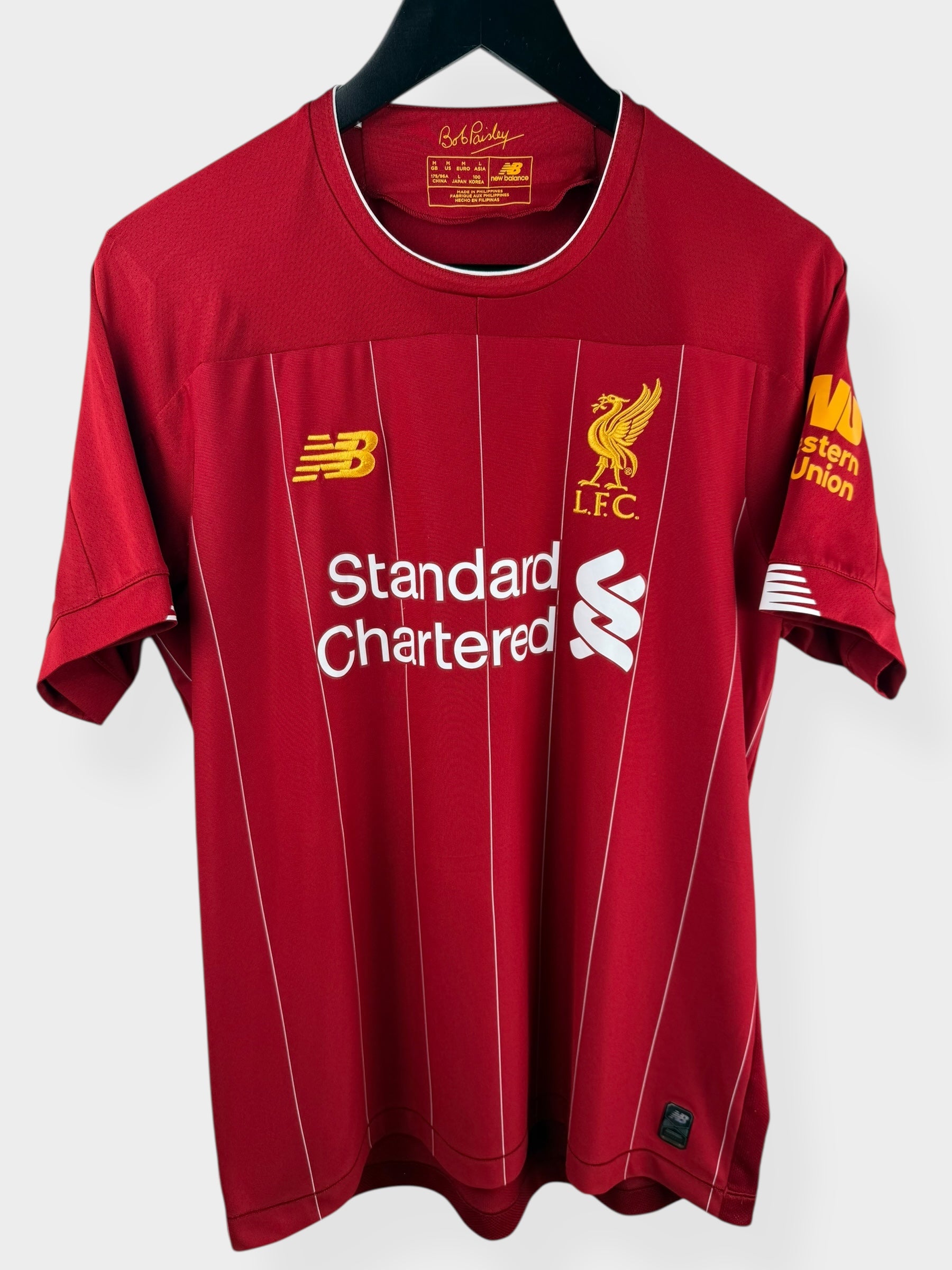 2019-20 LIVERPOOL HOME SHIRT VIRGIL #4 M - MT930000