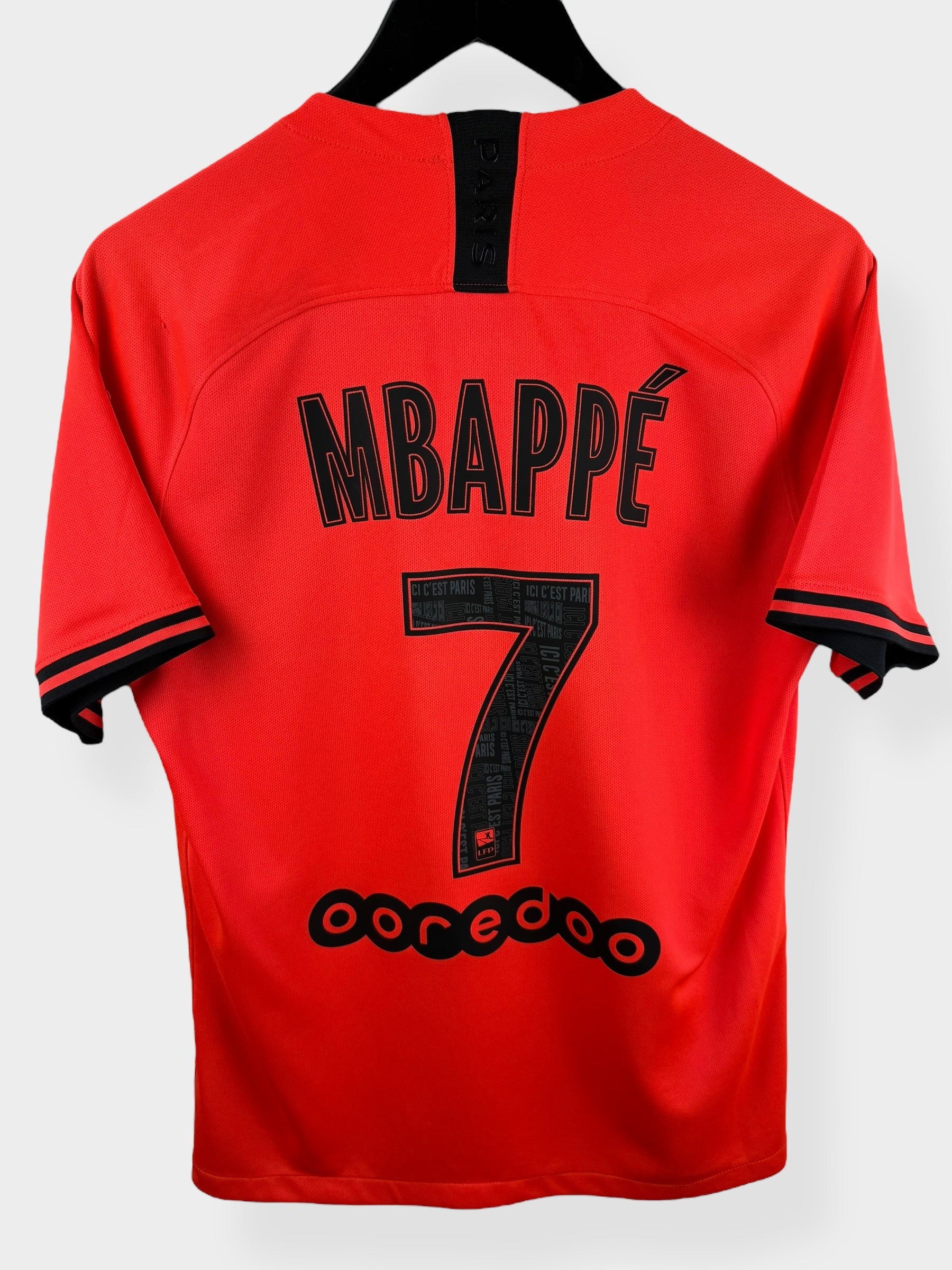 2019-20 PARIS SAINT-GERMAIN AWAY SHIRT MBAPPÉ #7 S - AJ5552-813