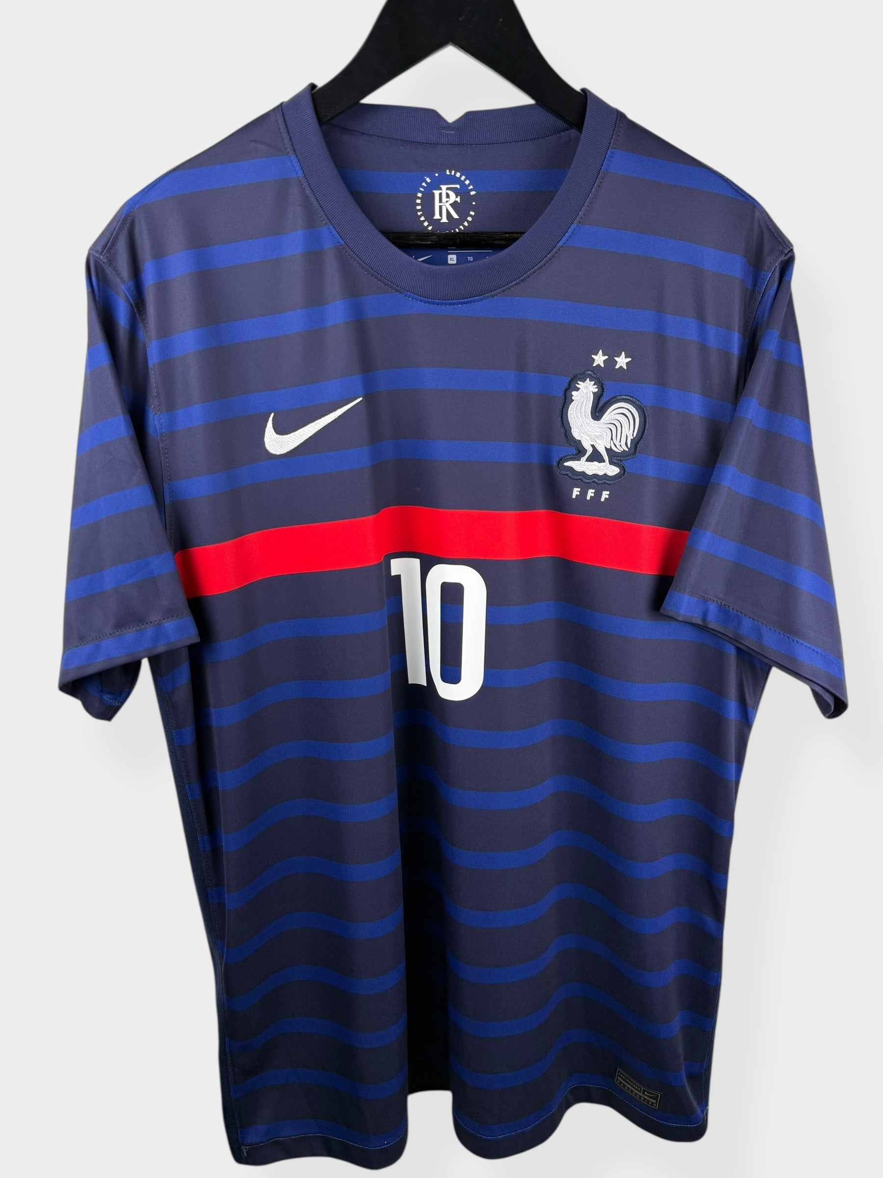 2020-21 FRANCE HOME SHIRT MBAPPE #10 XL - CD0700-498