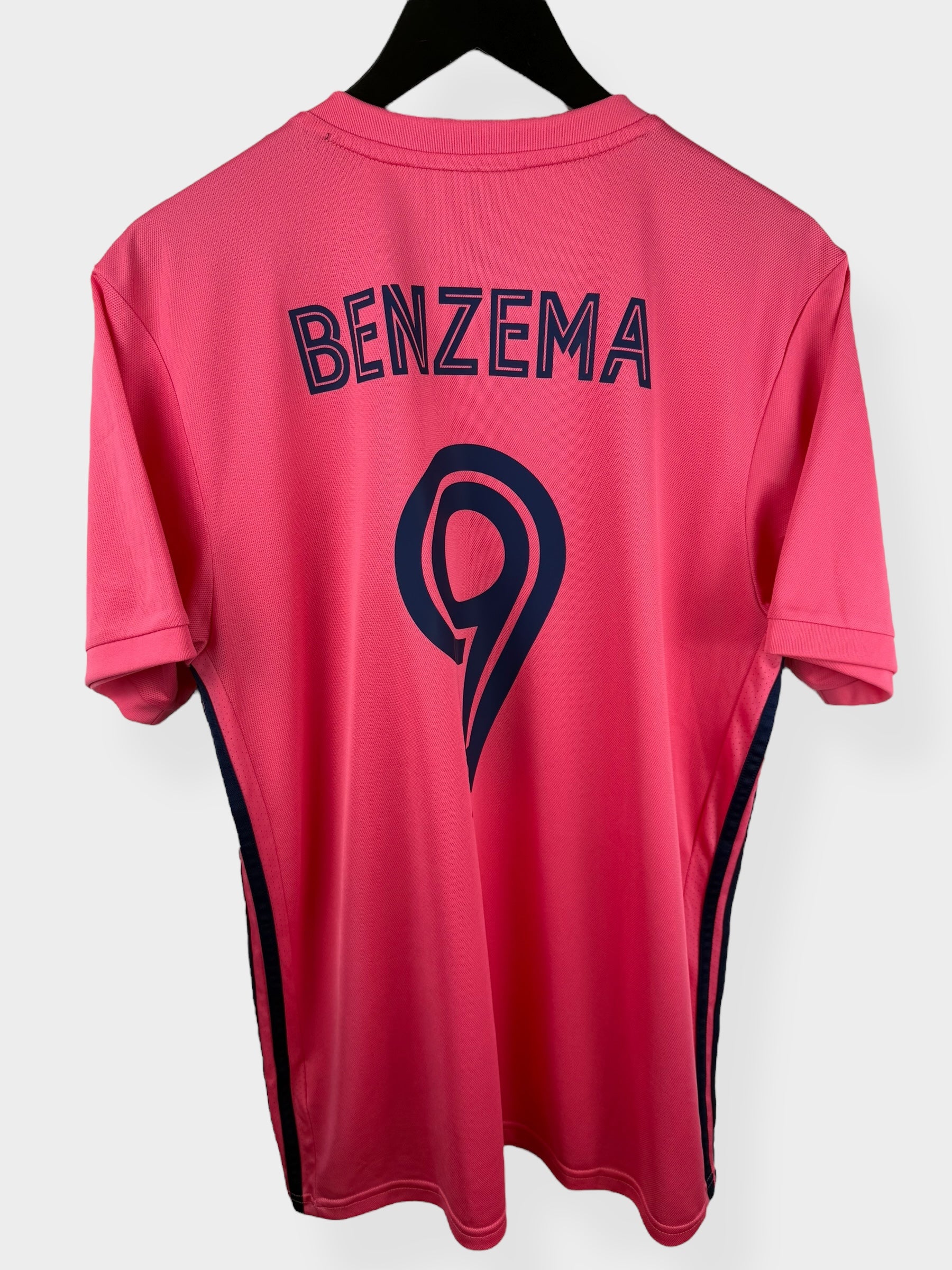 2020-21 REAL MADRID AWAY SHIRT BENZEMA #9 L - GI6463