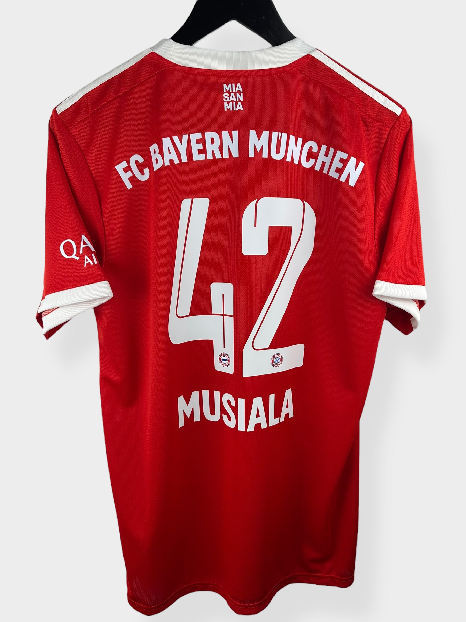 FC Bayern München MUSIALA 42 シャツ 2022-23 BAYERN MUNICH HOME SHIRT MUSIALA #42 M