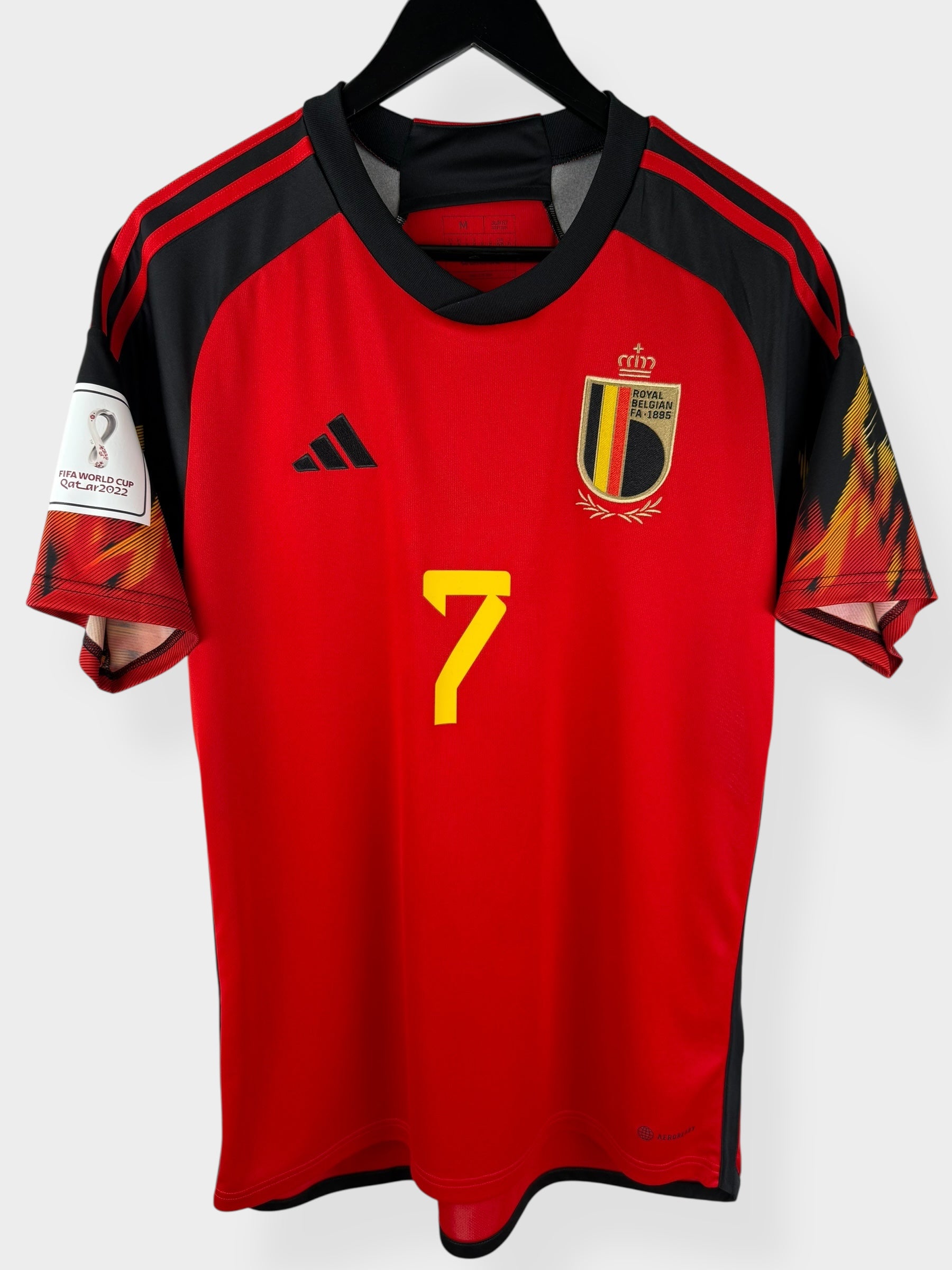 2022-23 BELGIUM HOME SHIRT DE BRUYNE #7 M - HD9412