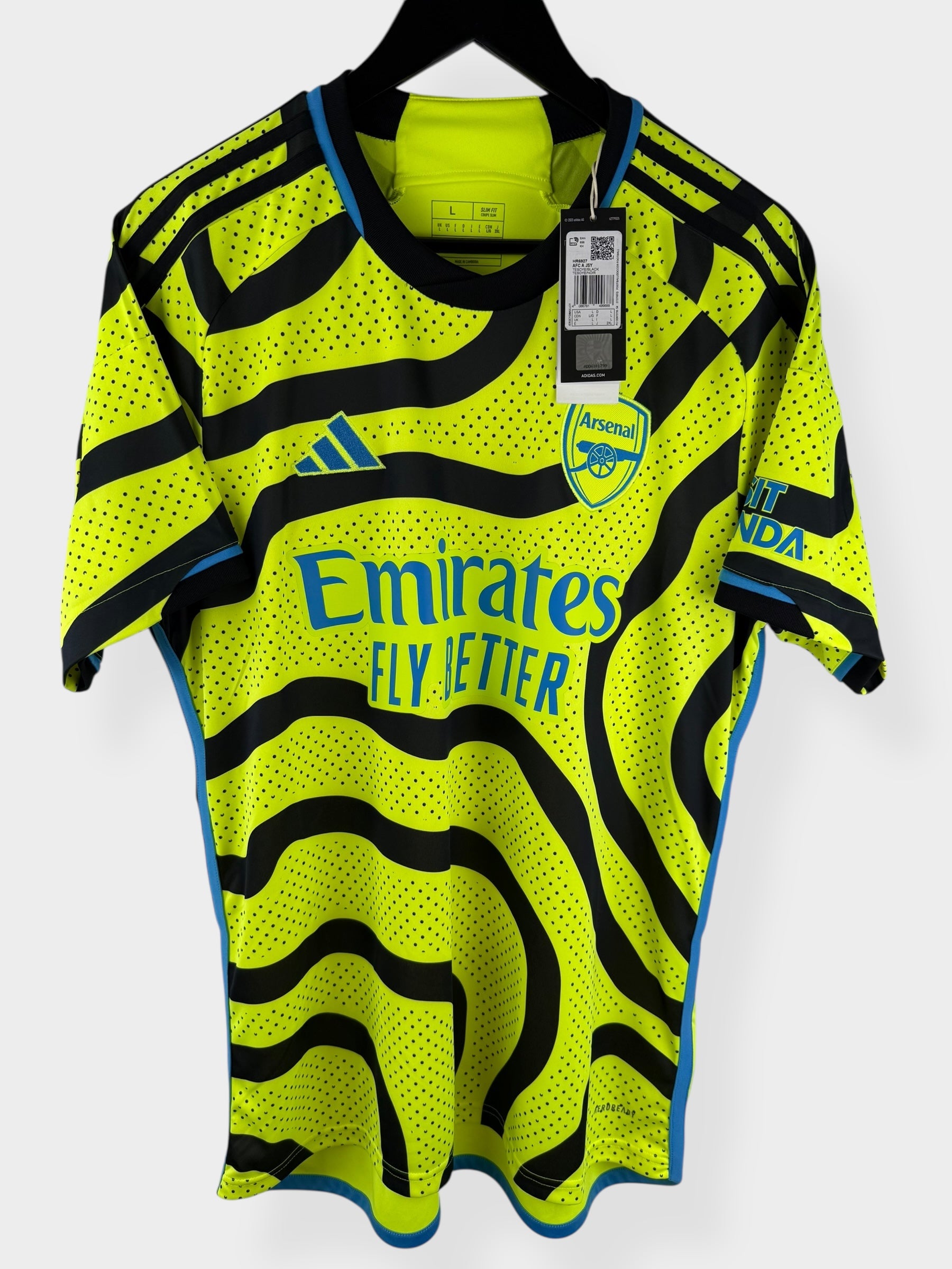 2023-24 ARSENAL AWAY SHIRT SAKA #7 L - HR6927