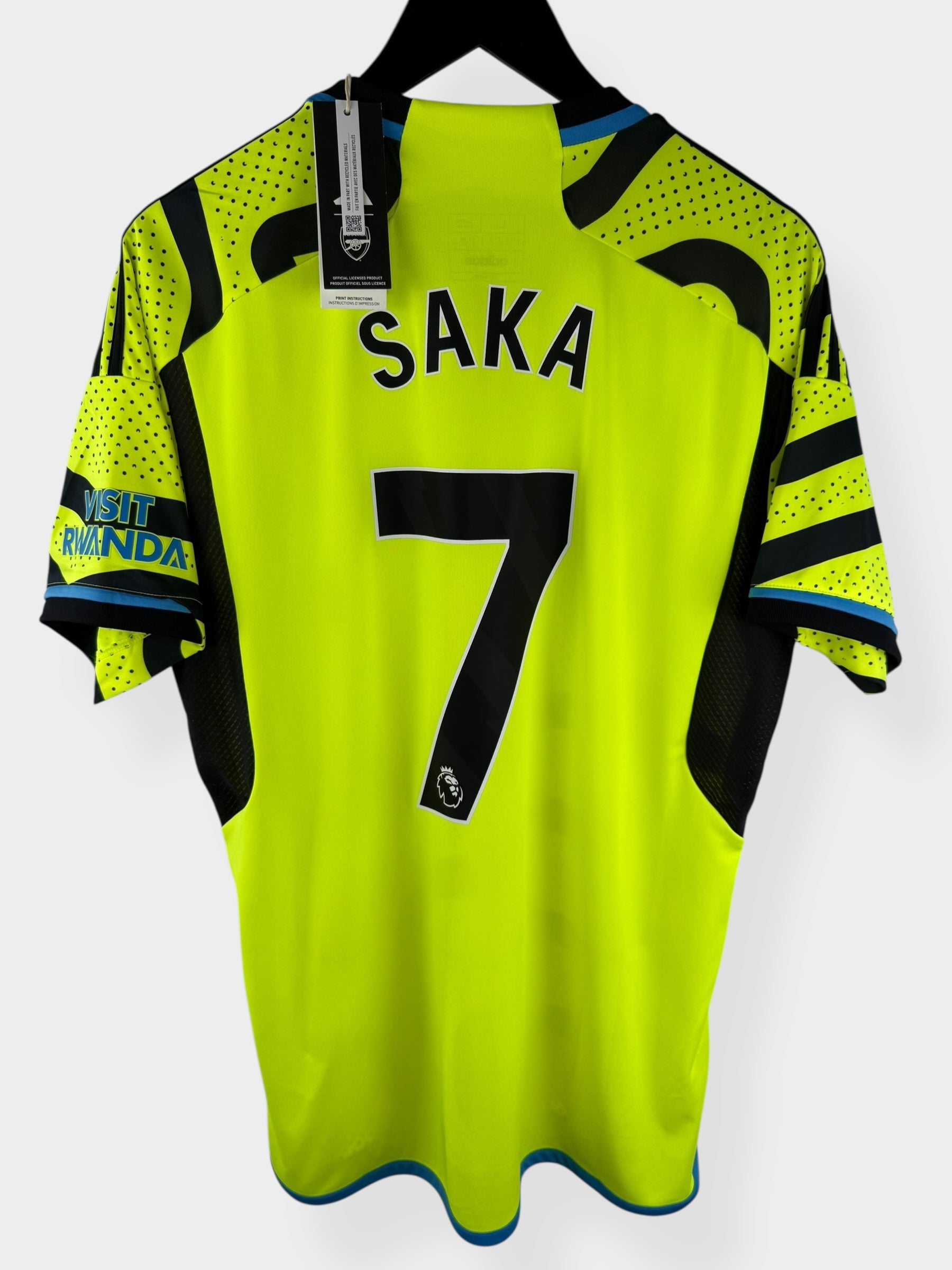 2023-24 ARSENAL AWAY SHIRT SAKA #7 L - HR6927