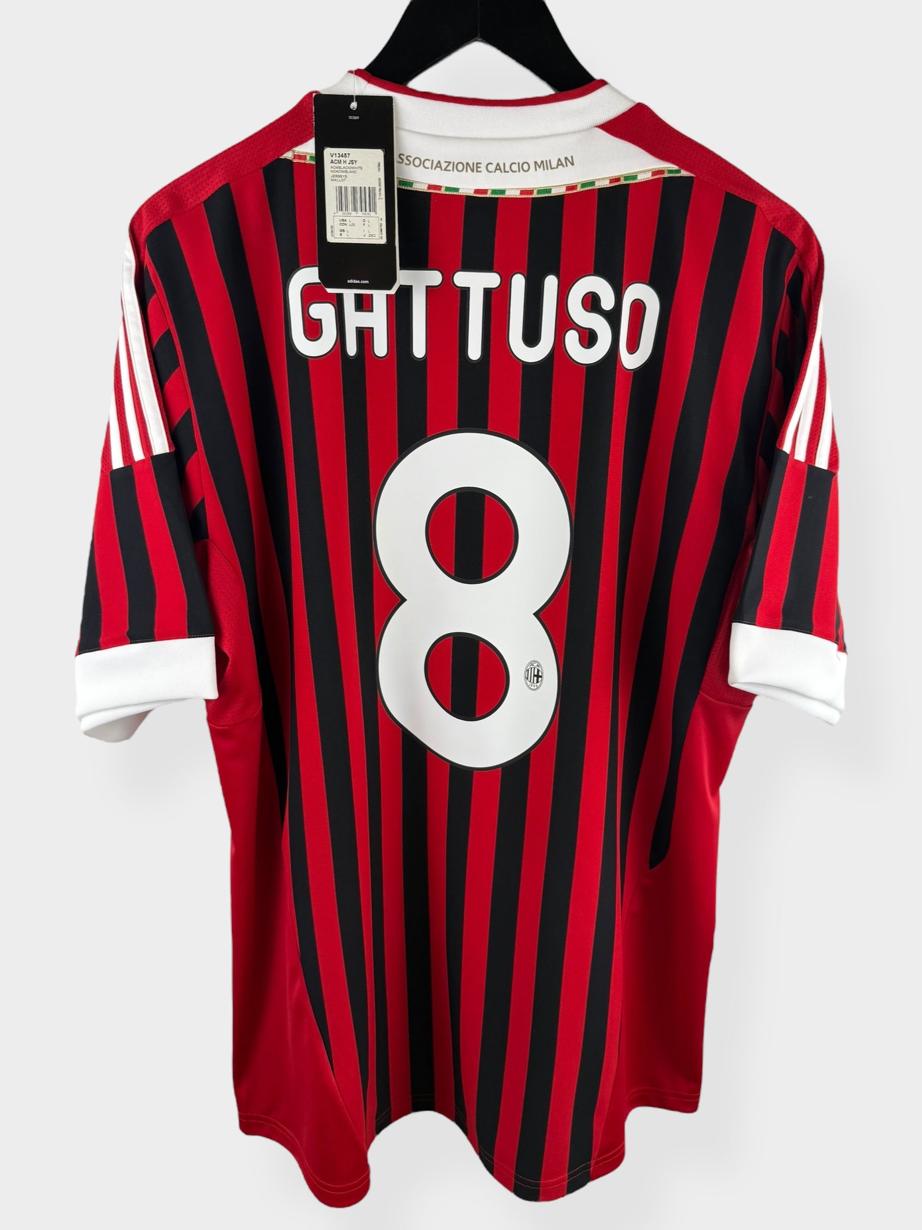 2011-12 AC MILAN HEIMTRIKOT GATTUSO #8 L