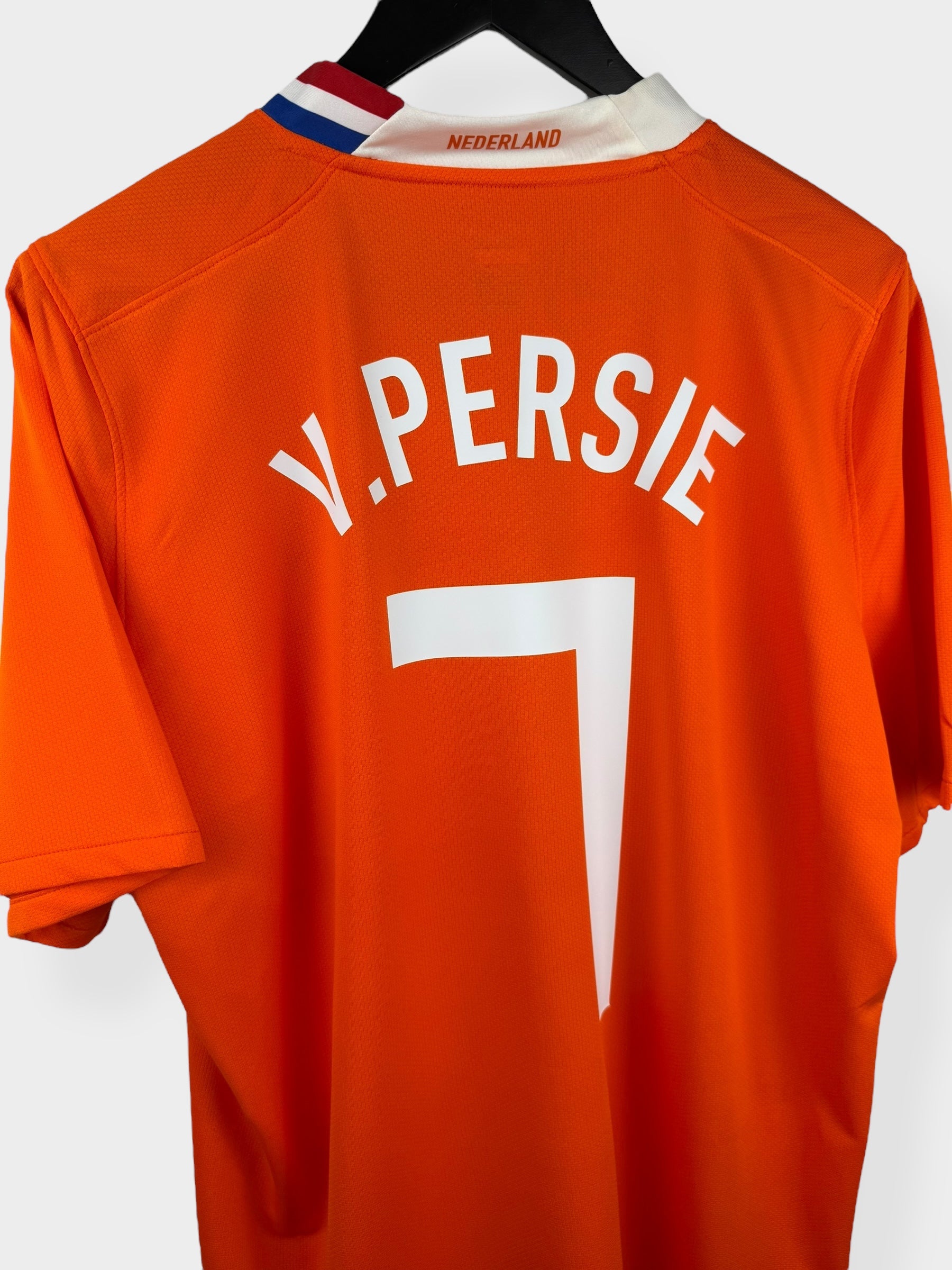 2008-10 NETHERLANDS HOME SHIRT V. PERSIE #7 L