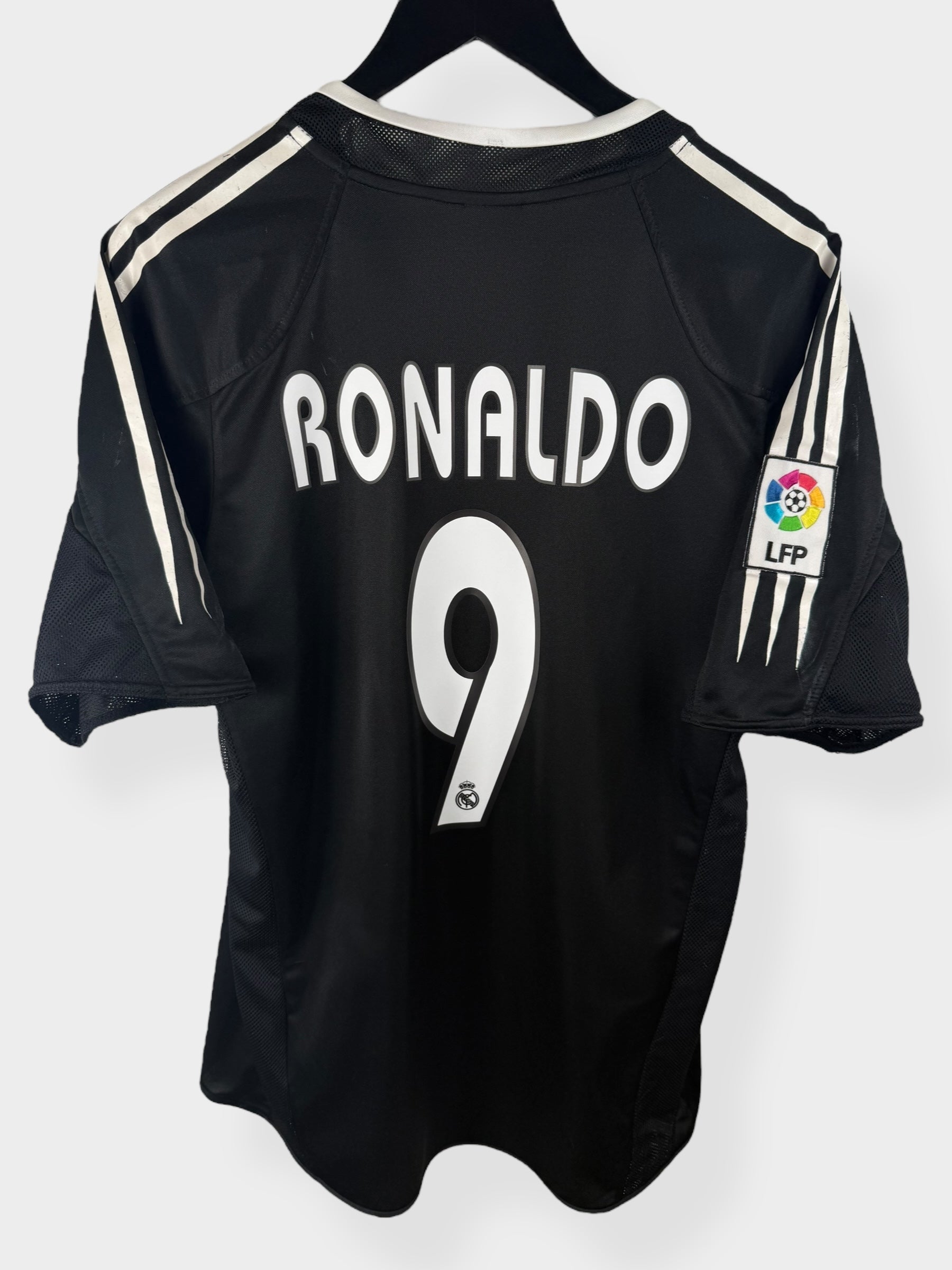 2004-05 REAL MADRID AWAY SHIRT RONALDO #9 M - Authentic Football Club